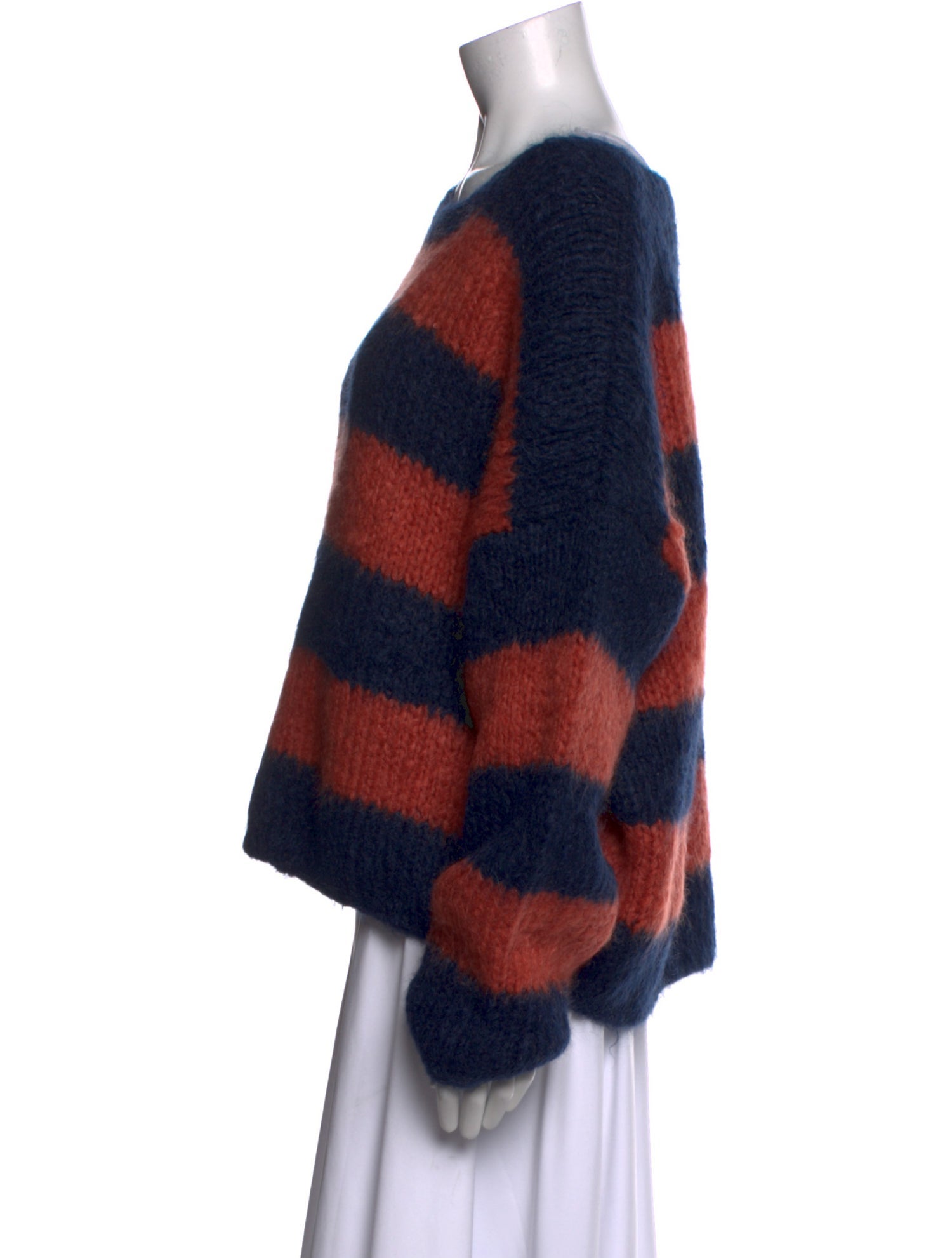 Chloé Mohair Striped Sweater