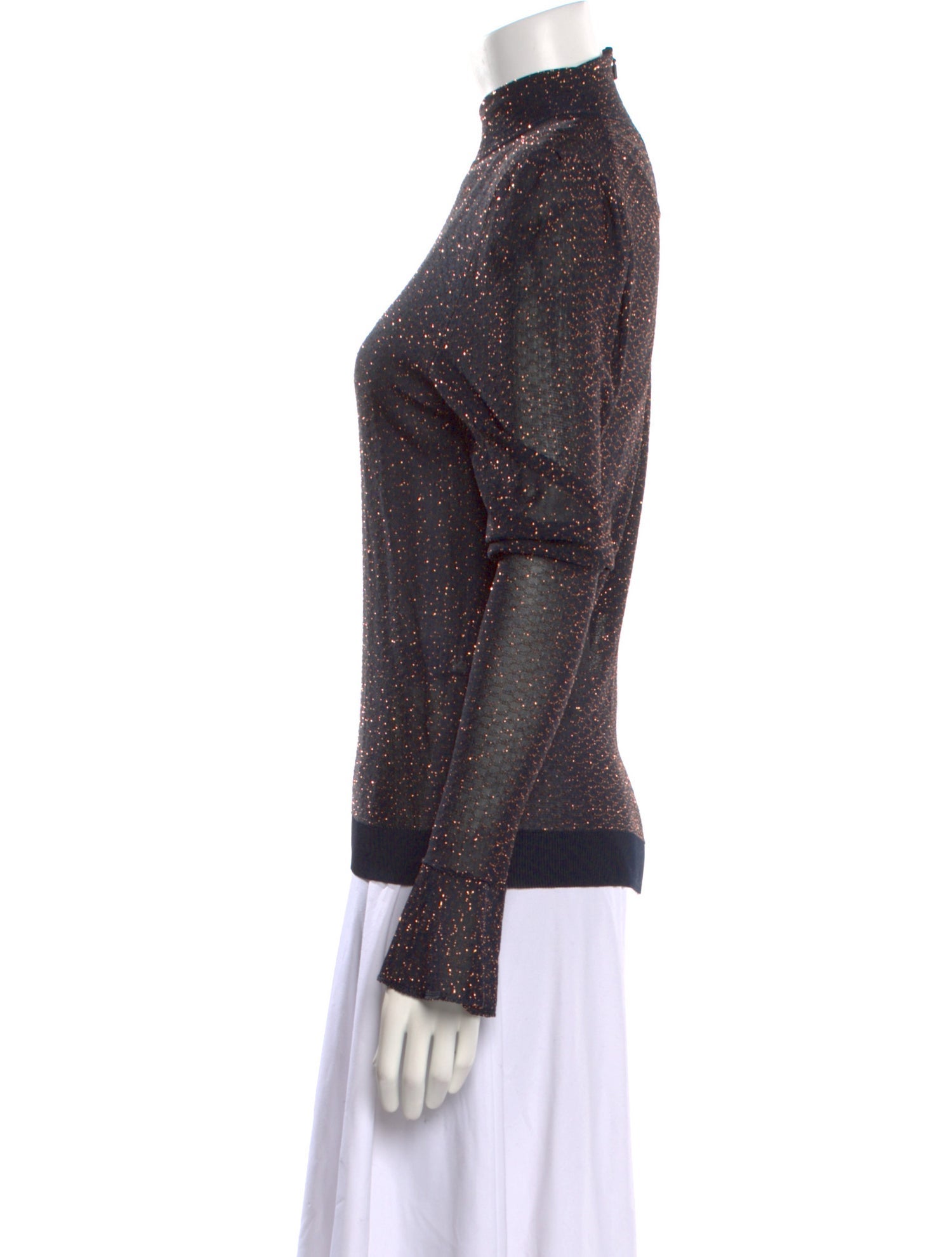 Chloé Turtleneck Long Sleeve Top