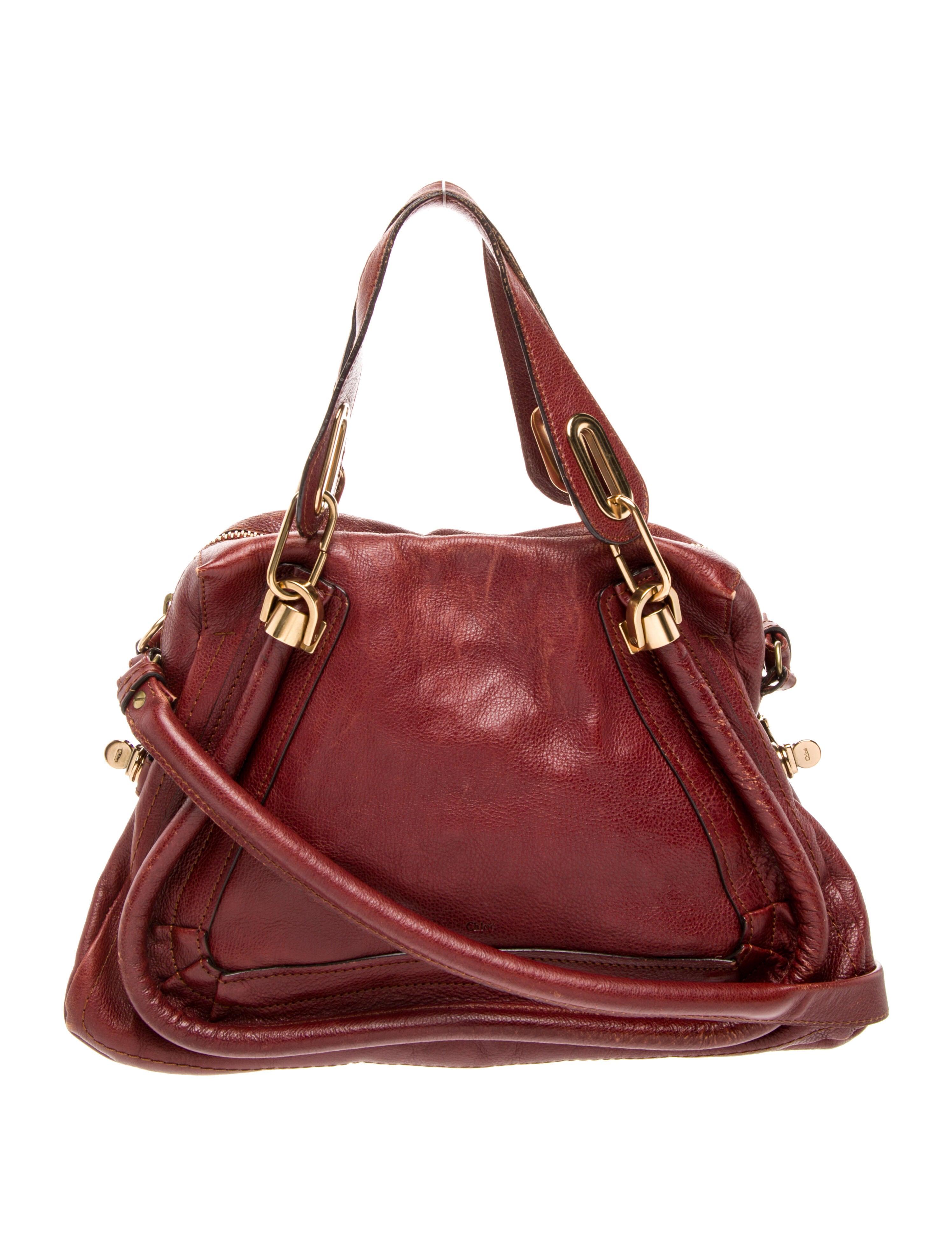 Chloé Leather Top Handle Bag