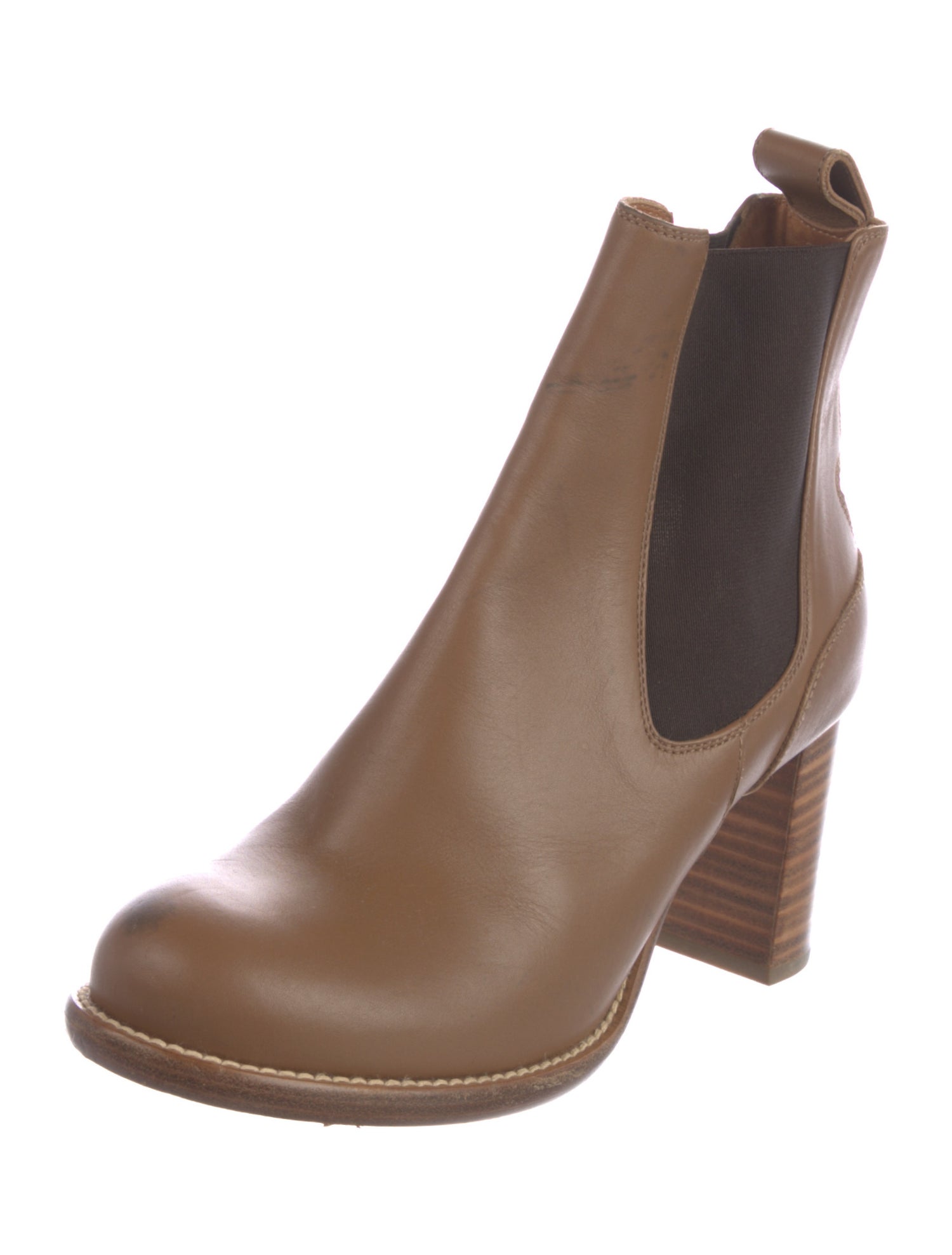 Chloé Leather Chelsea Boots