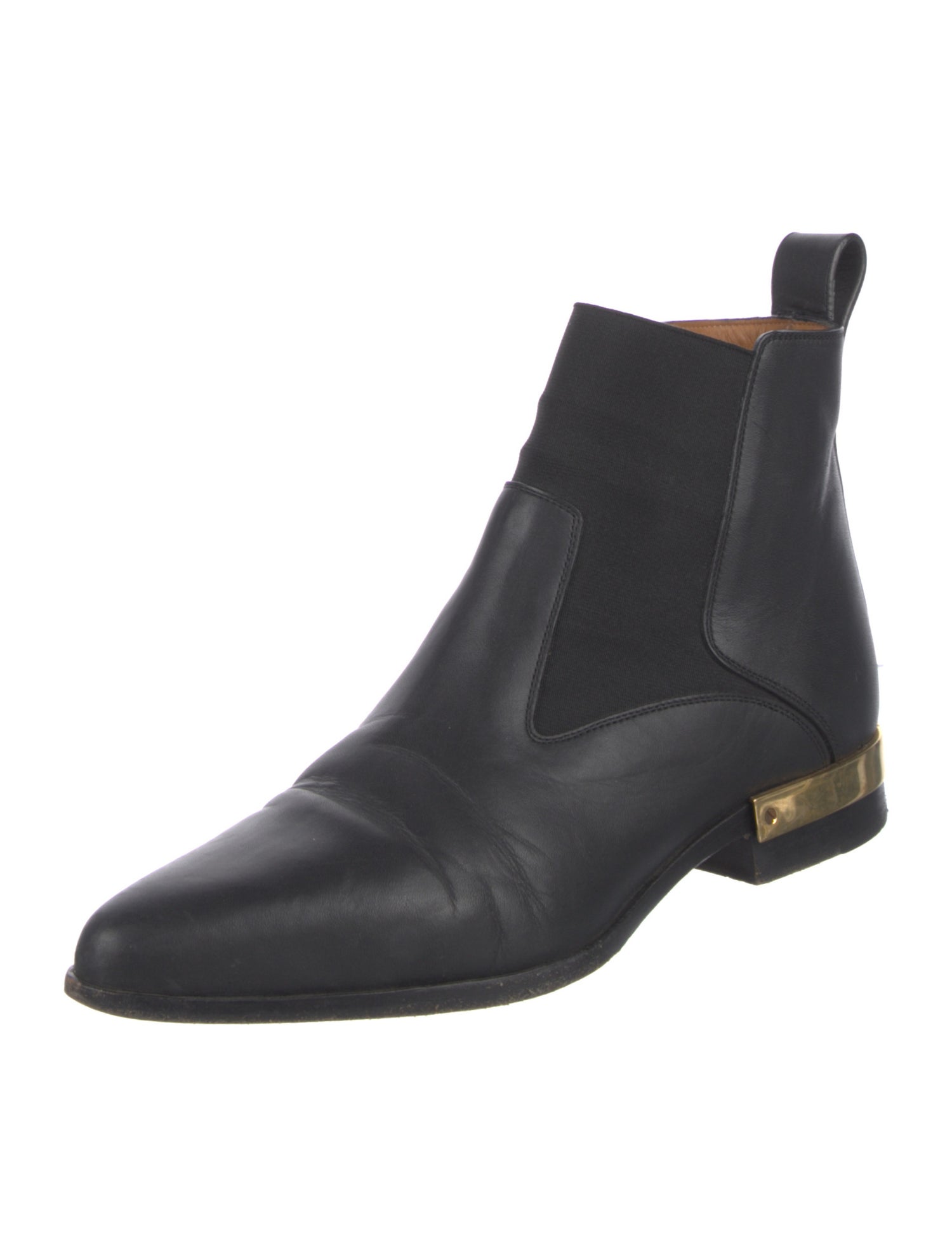 Chloé Leather Chelsea Boots