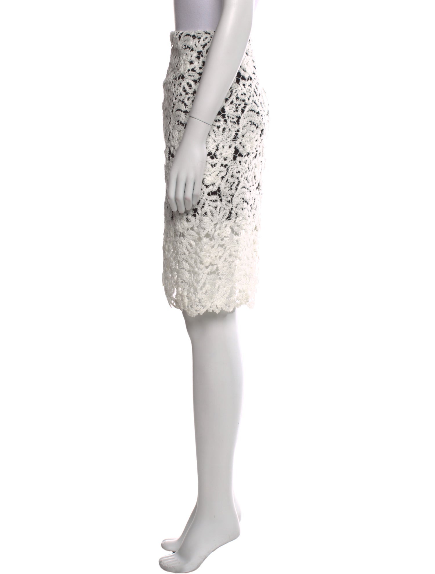 Chloé Silk Knee-Length Skirt w/ Tags