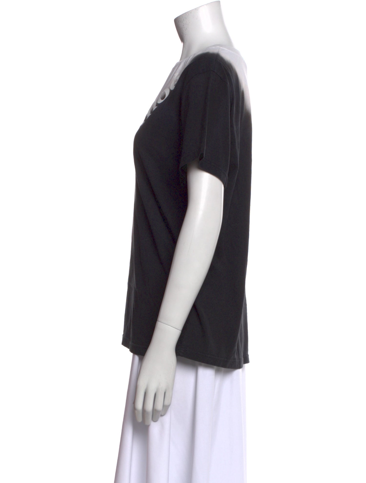 Chloé Colorblock Pattern Crew Neck T-Shirt