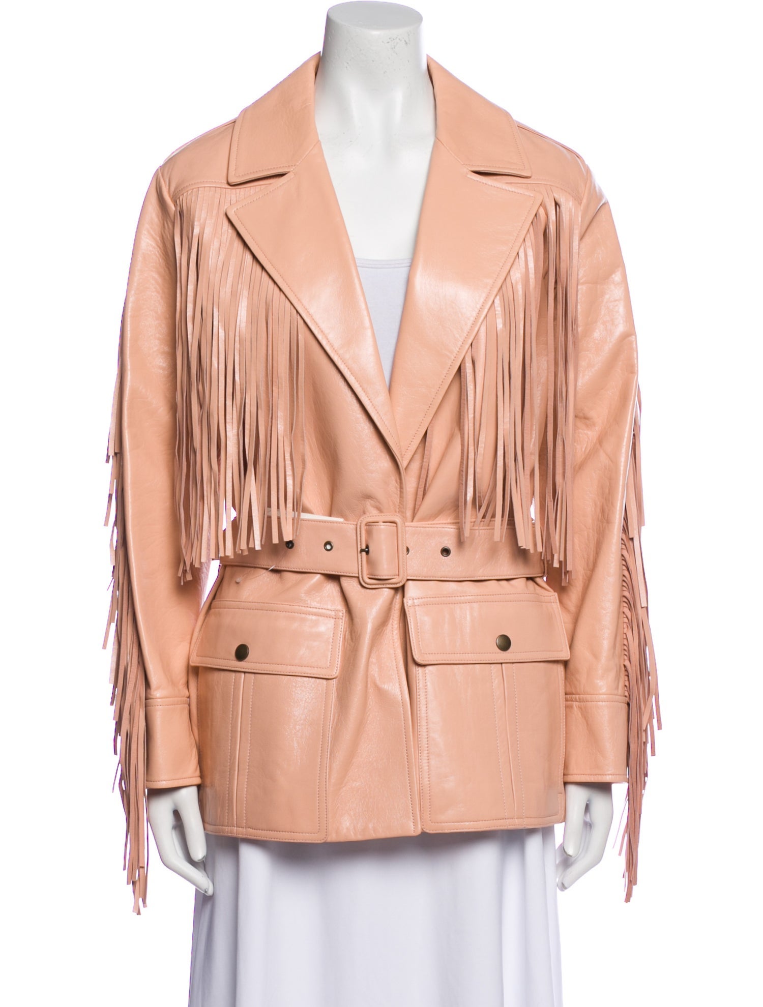Chloé Lamb Leather Coat