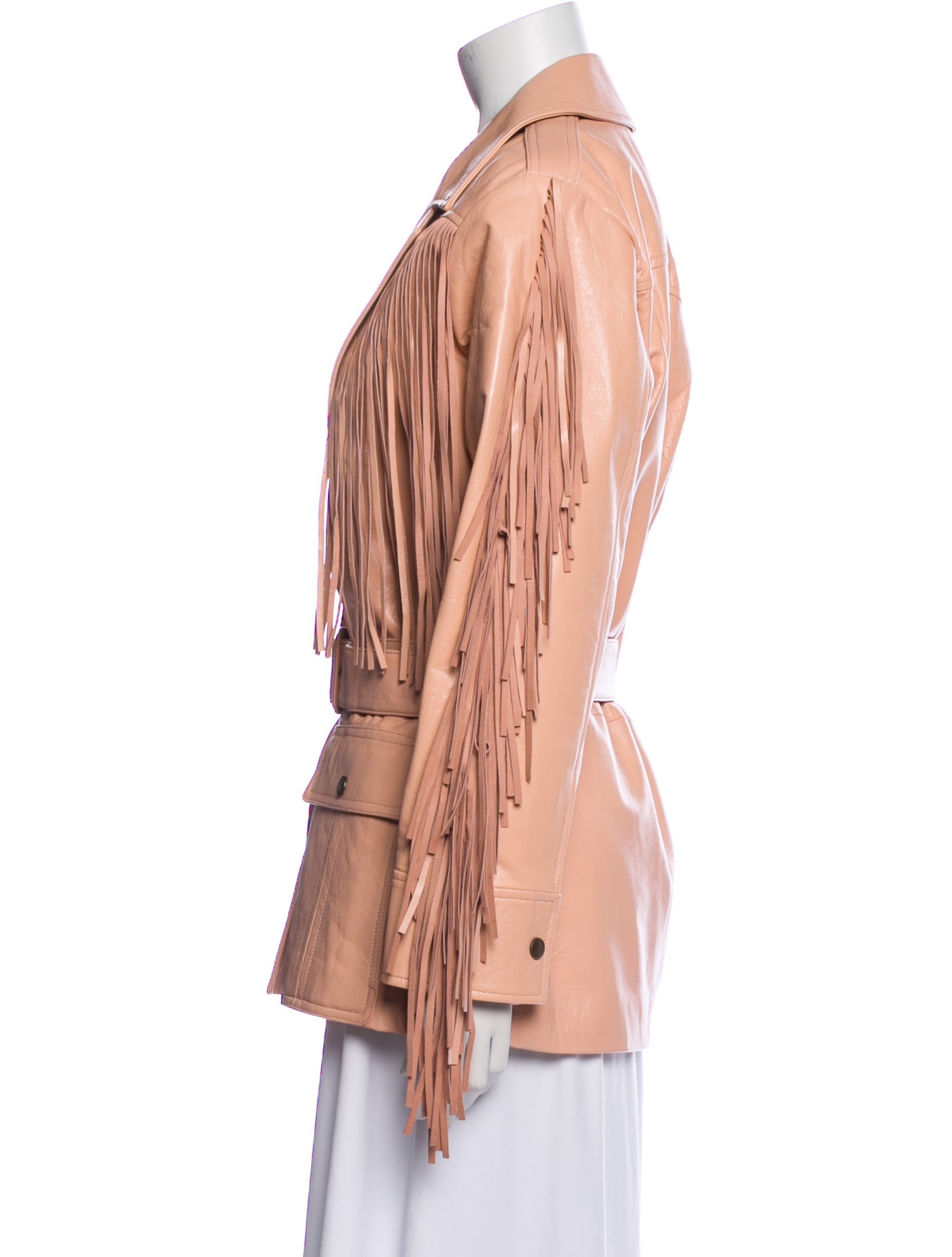 Chloé Lamb Leather Coat