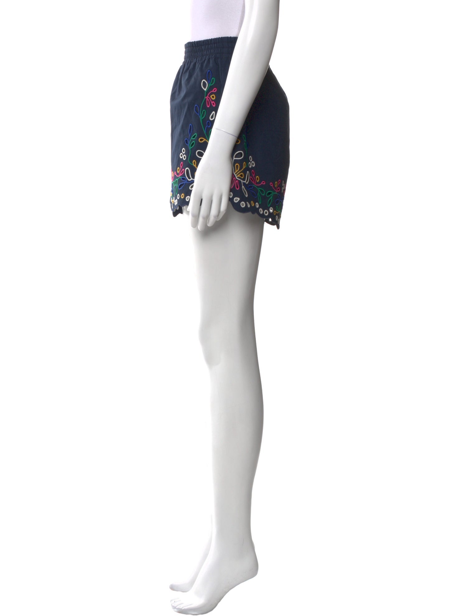 Chloé Patterned Mini Shorts