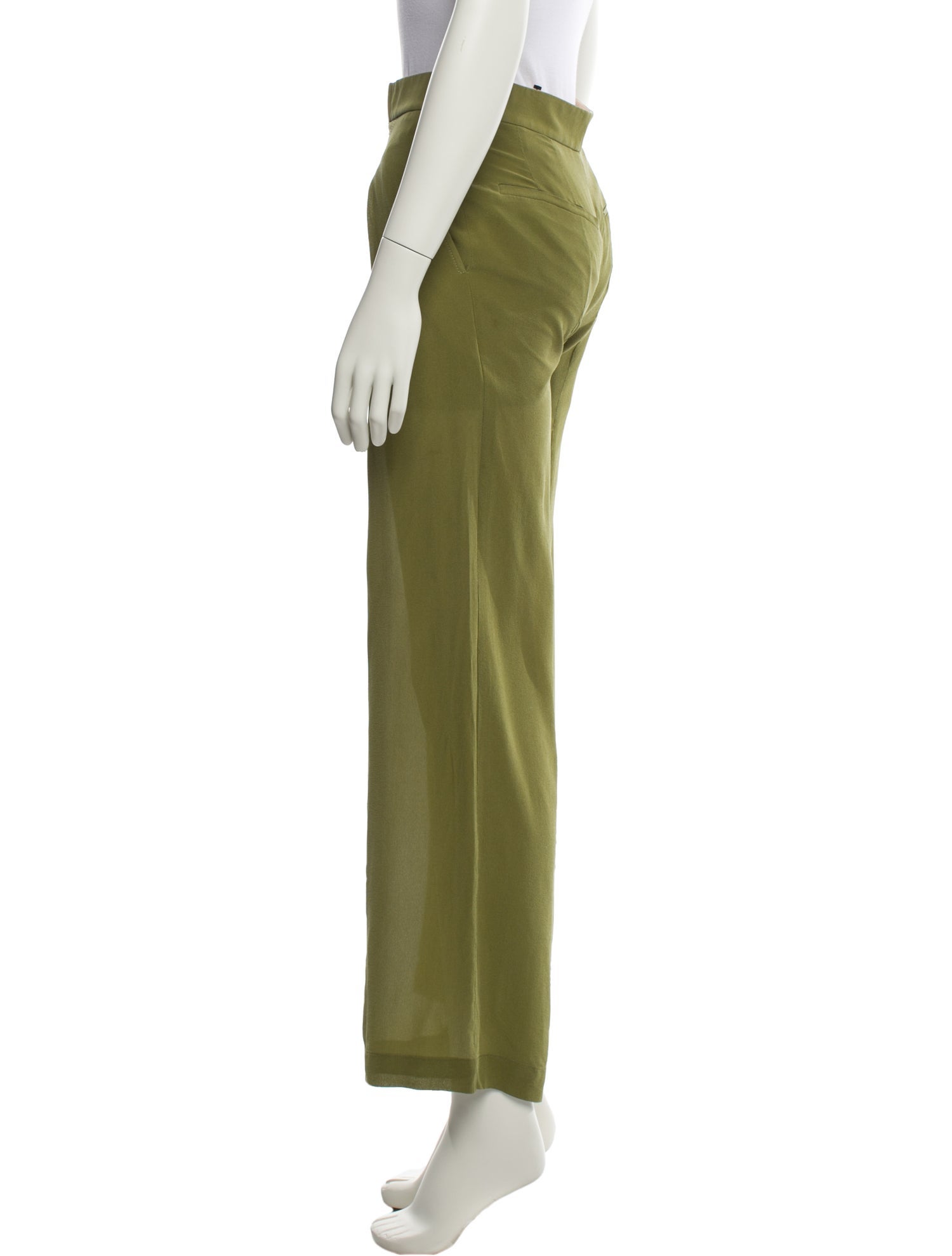 Chloé Silk Wide Leg Pants