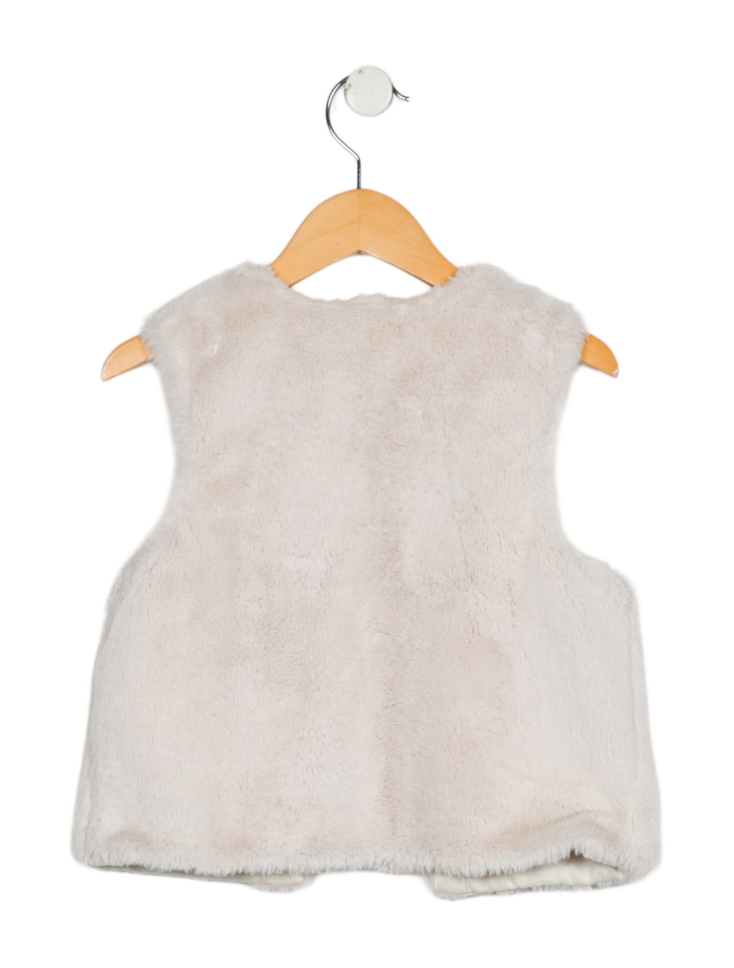 Chloé Girls' Faux Fur Vest