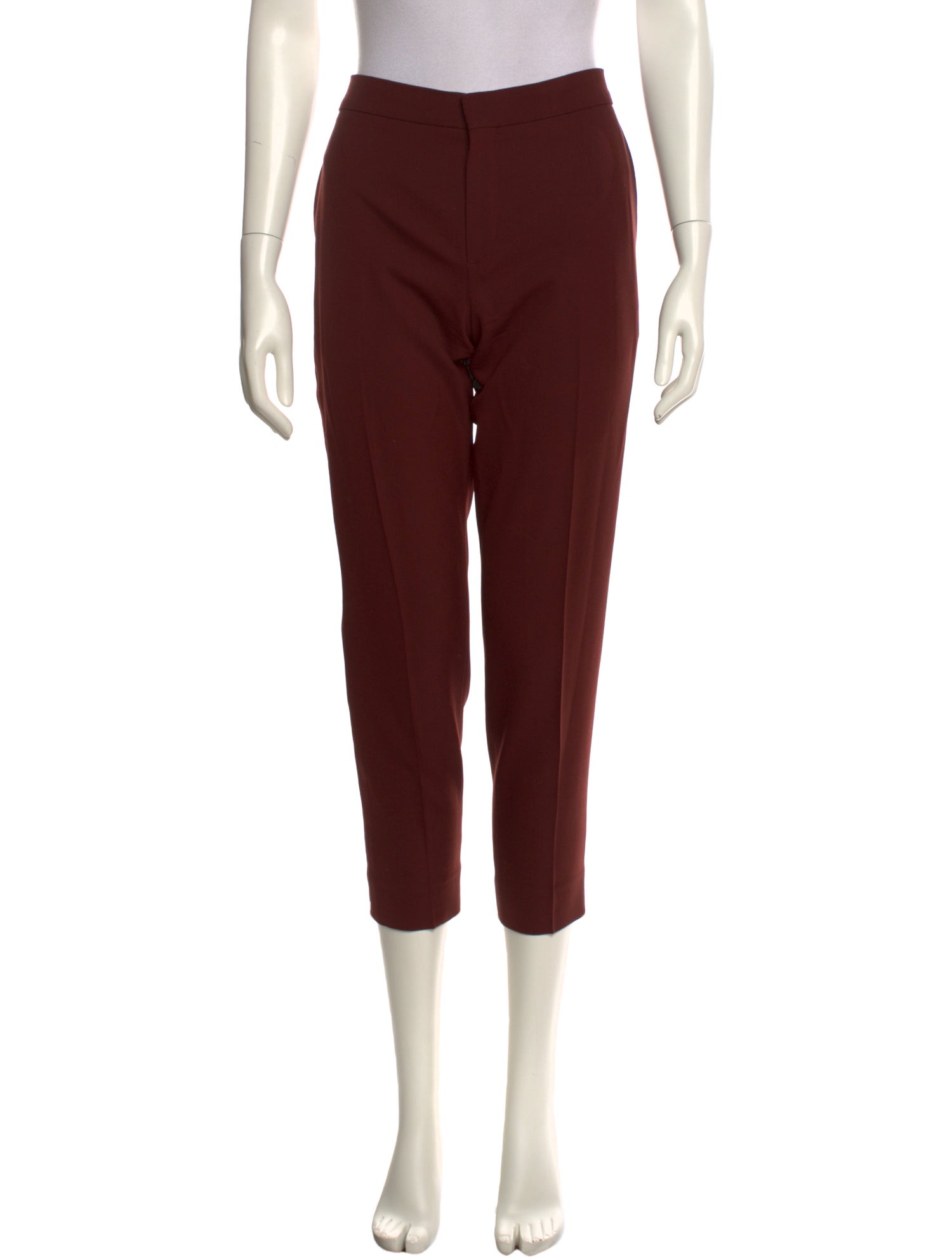 Chloé Virgin Wool Straight Leg Pants