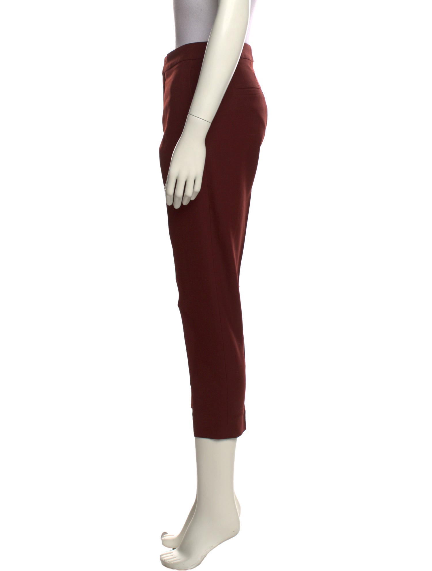 Chloé Virgin Wool Straight Leg Pants