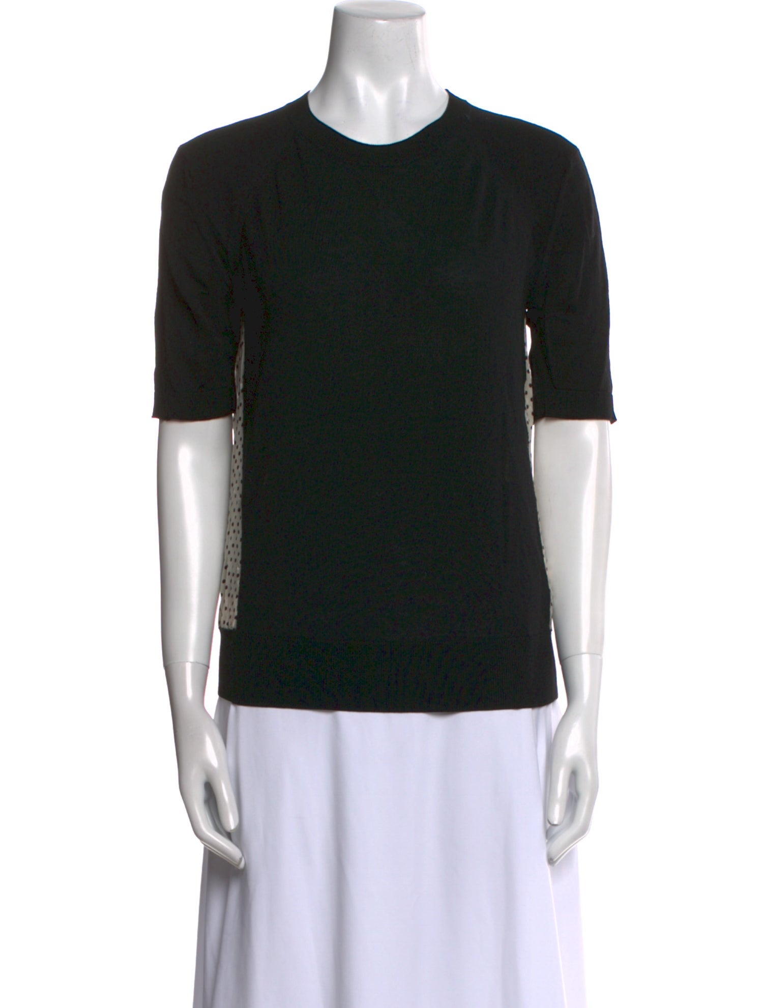 Chloé Merino Wool Crew Neck T-Shirt