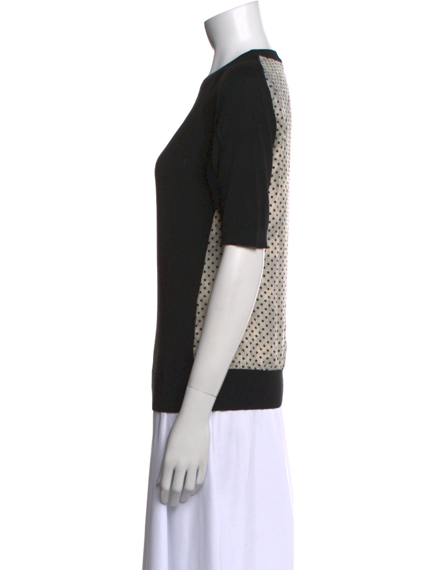 Chloé Merino Wool Crew Neck T-Shirt