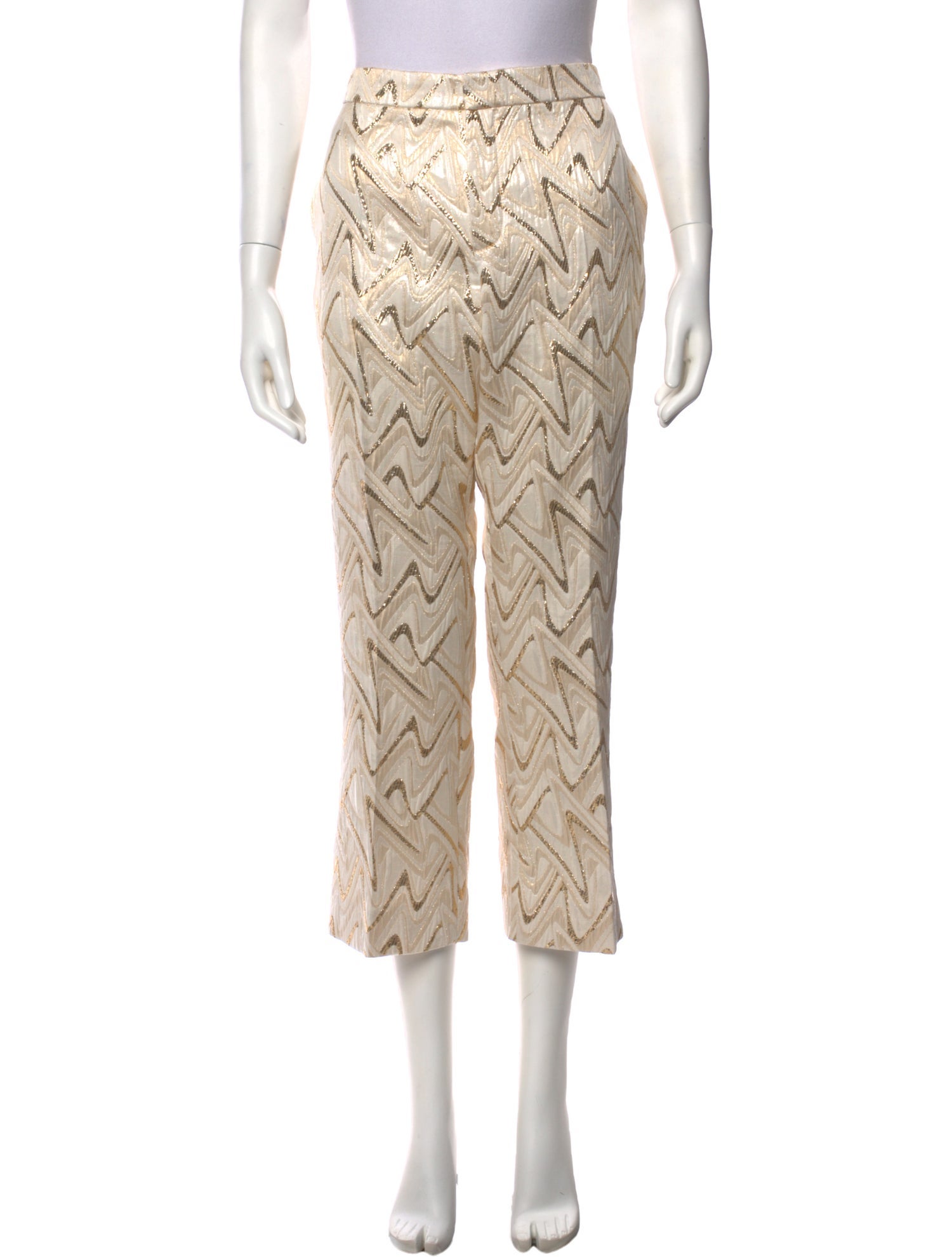 Chloé Printed Wide Leg Pants