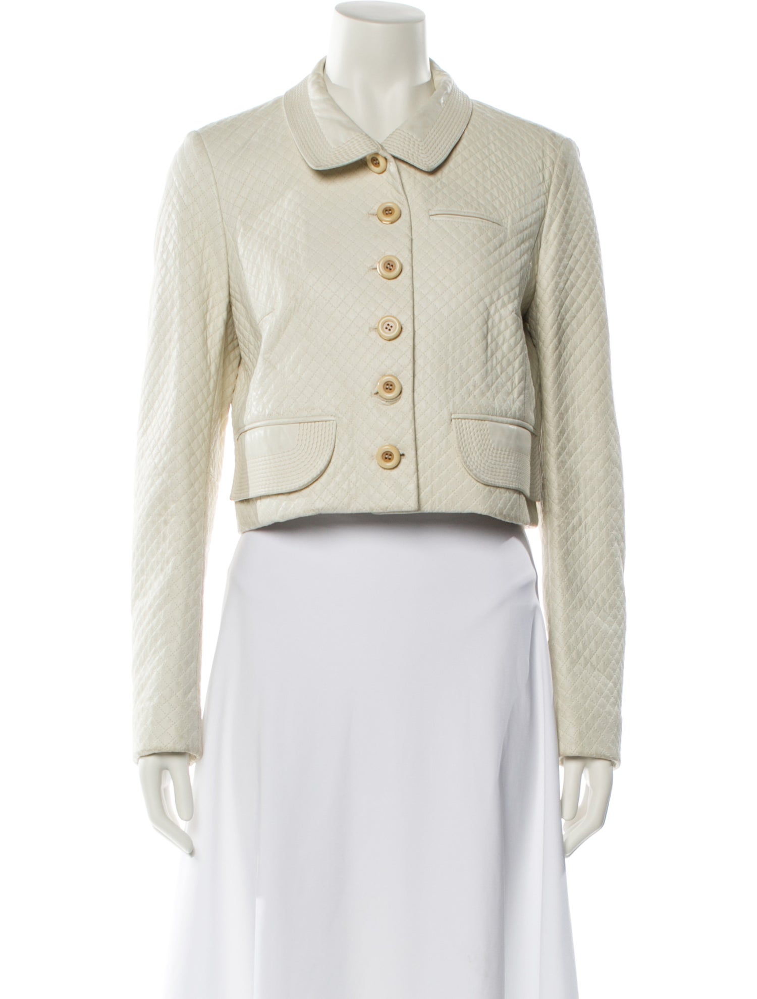 Chloé Leather Evening Jacket