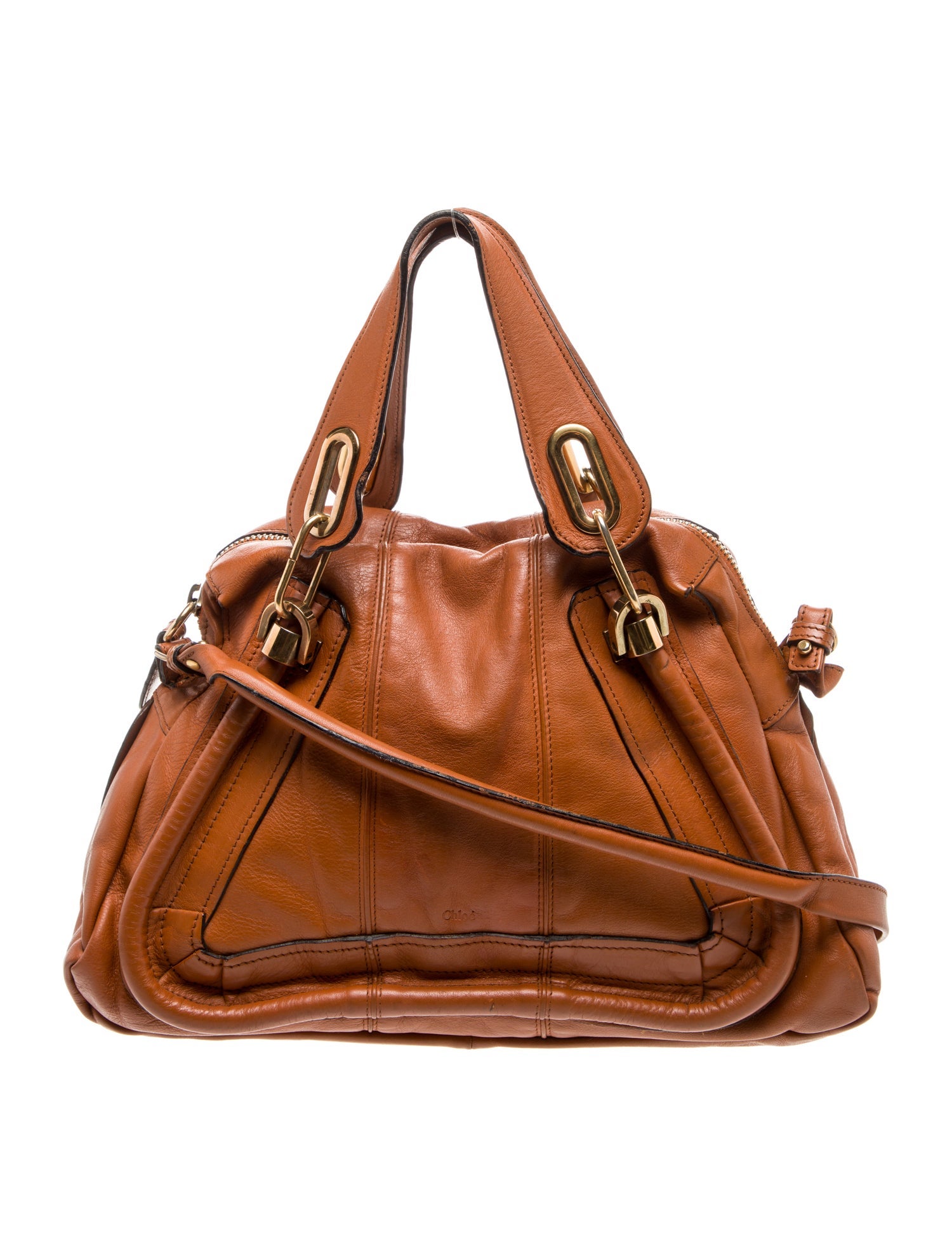 Chloé Leather Top Handle Bag