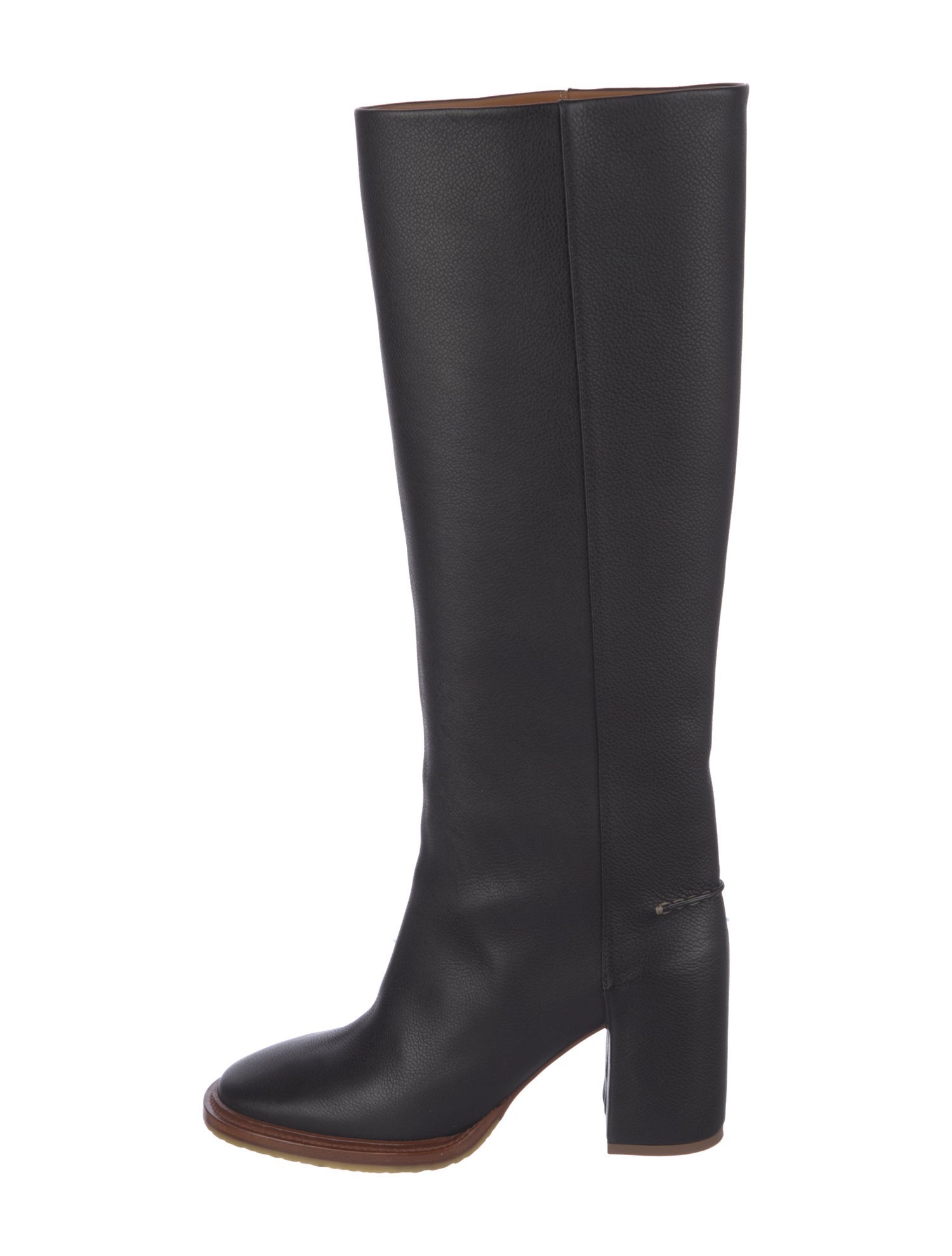 Chloé Leather Riding Boots