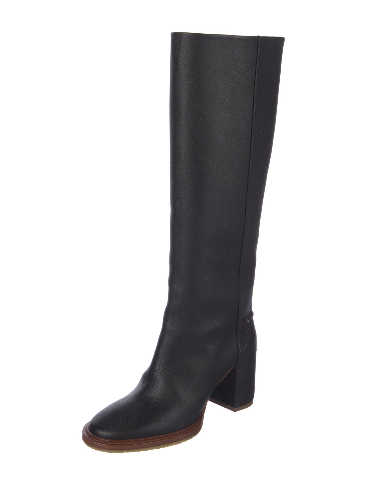 Chloé Leather Riding Boots