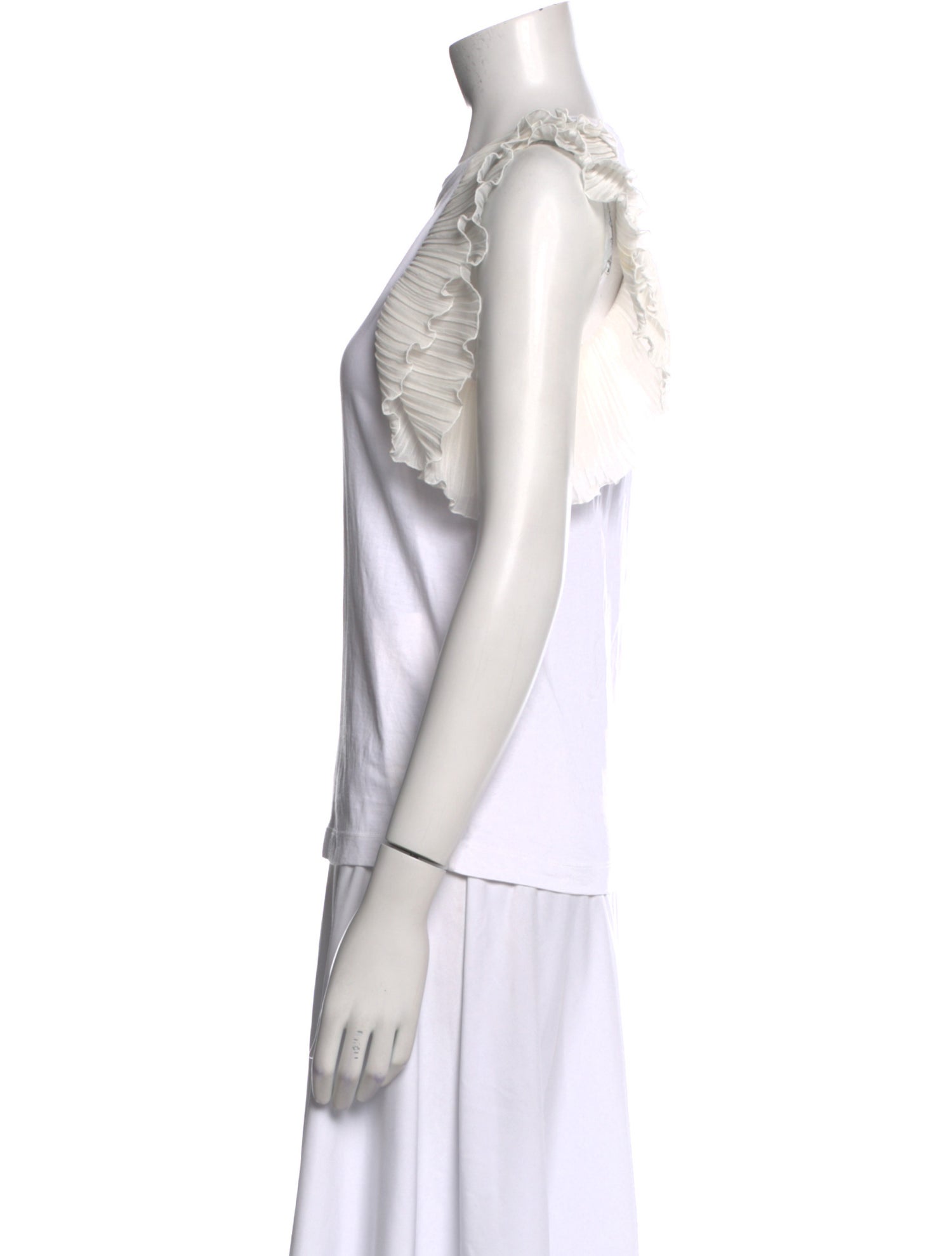 Chloé Crew Neck Sleeveless Top