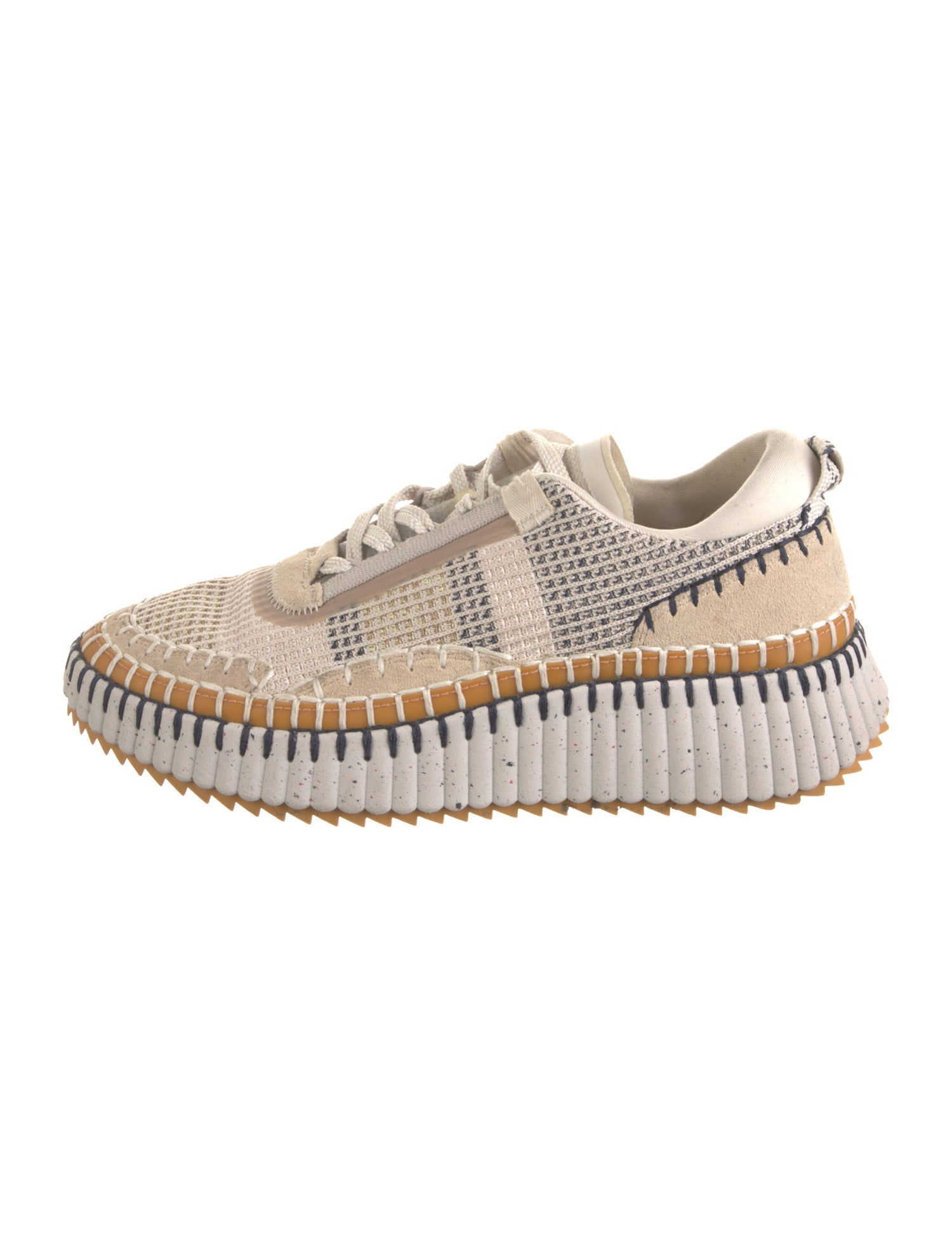 Chloé Patterned Espadrille Sneakers