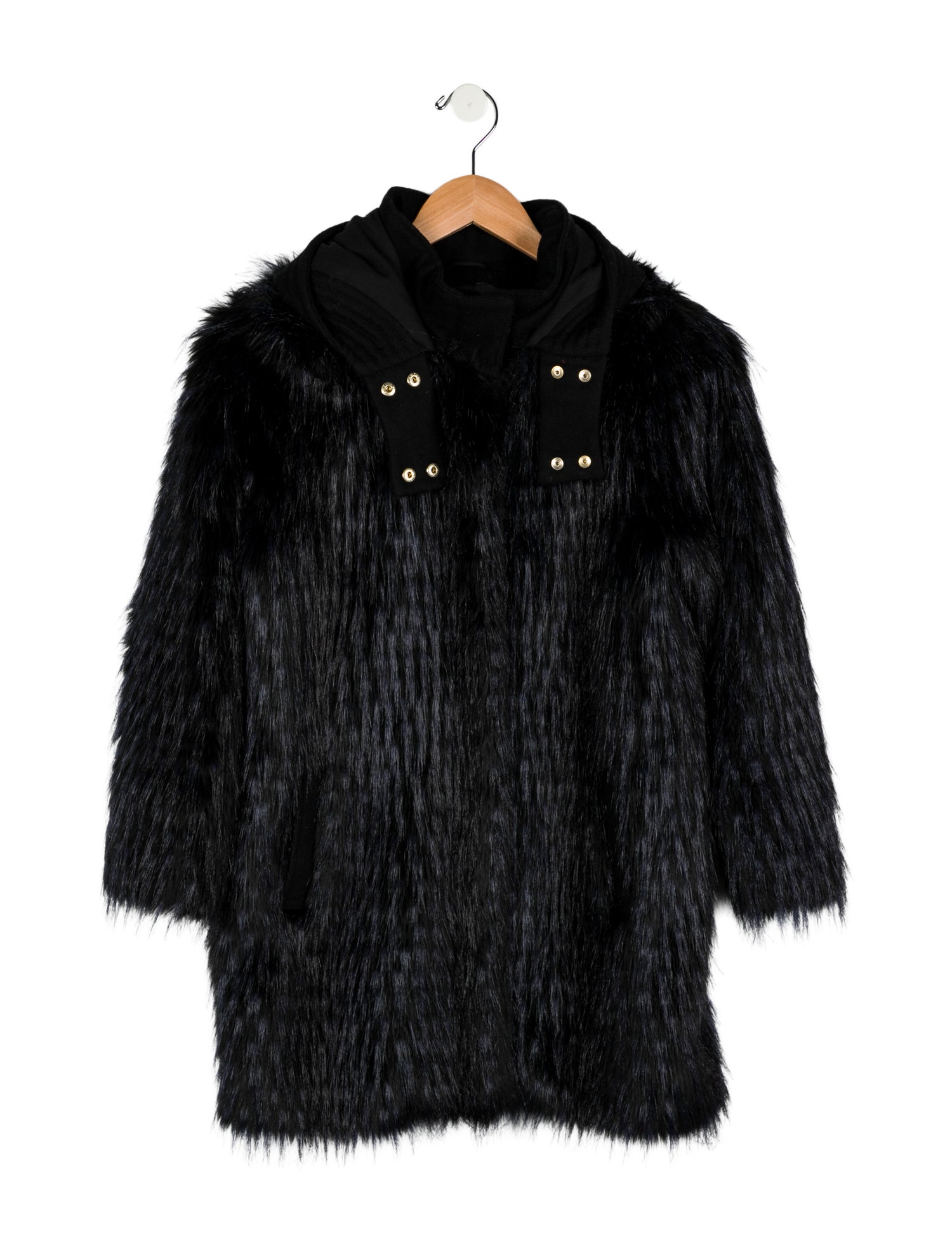 Chloé Girls' Faux Fur Jacket