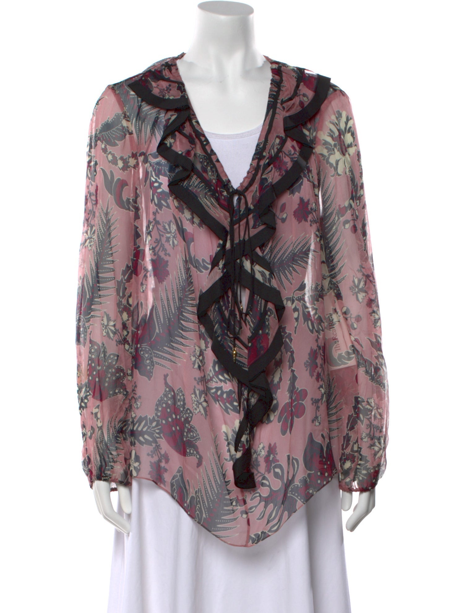 Chloé Silk Printed Blouse