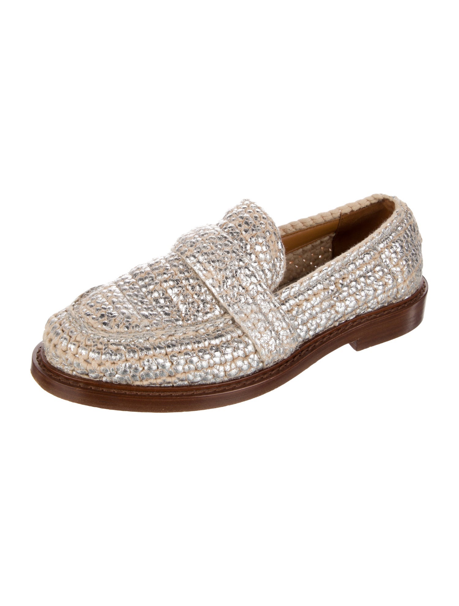 Chloé Wool Loafers