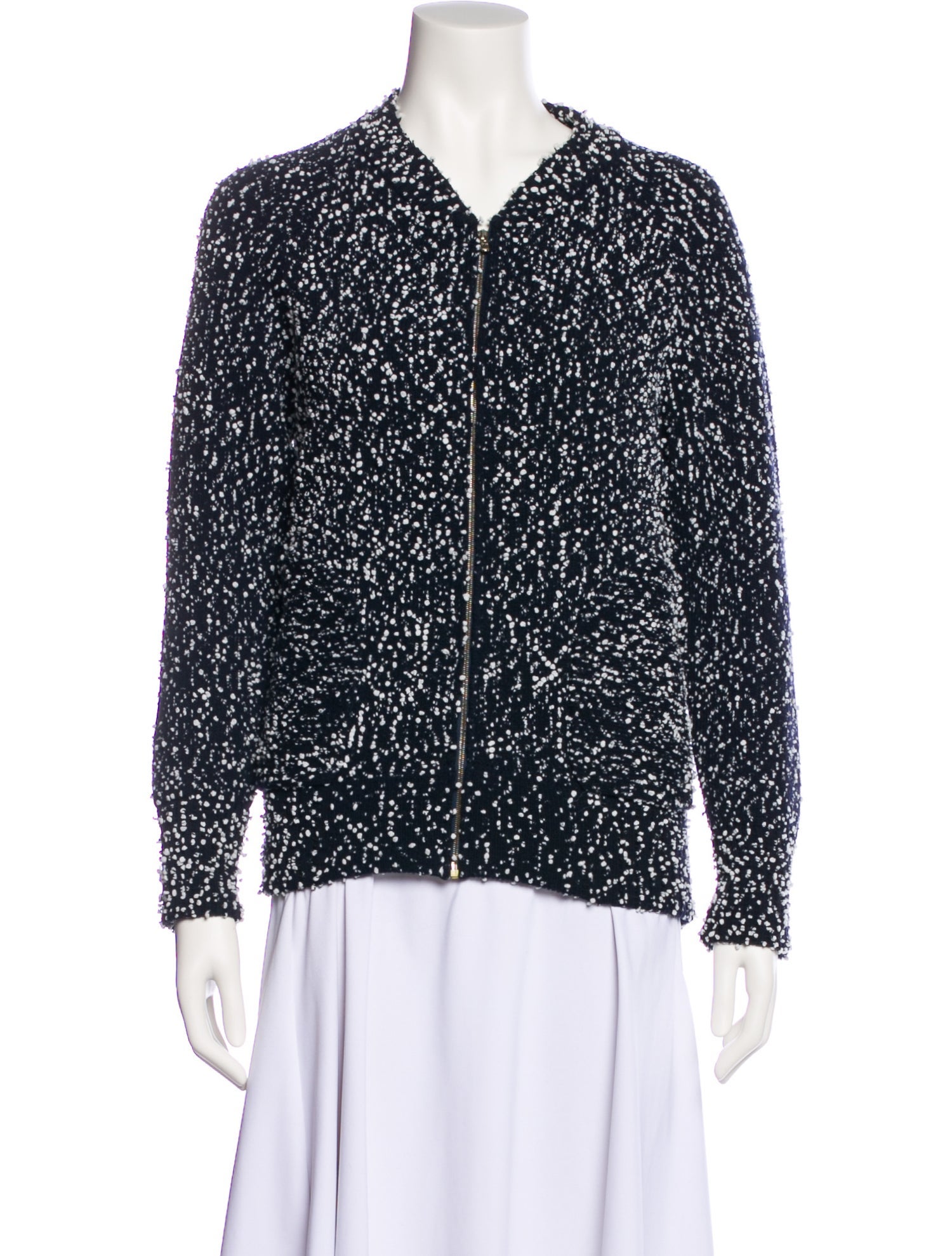 Chloé Virgin Wool Printed Evening Jacket