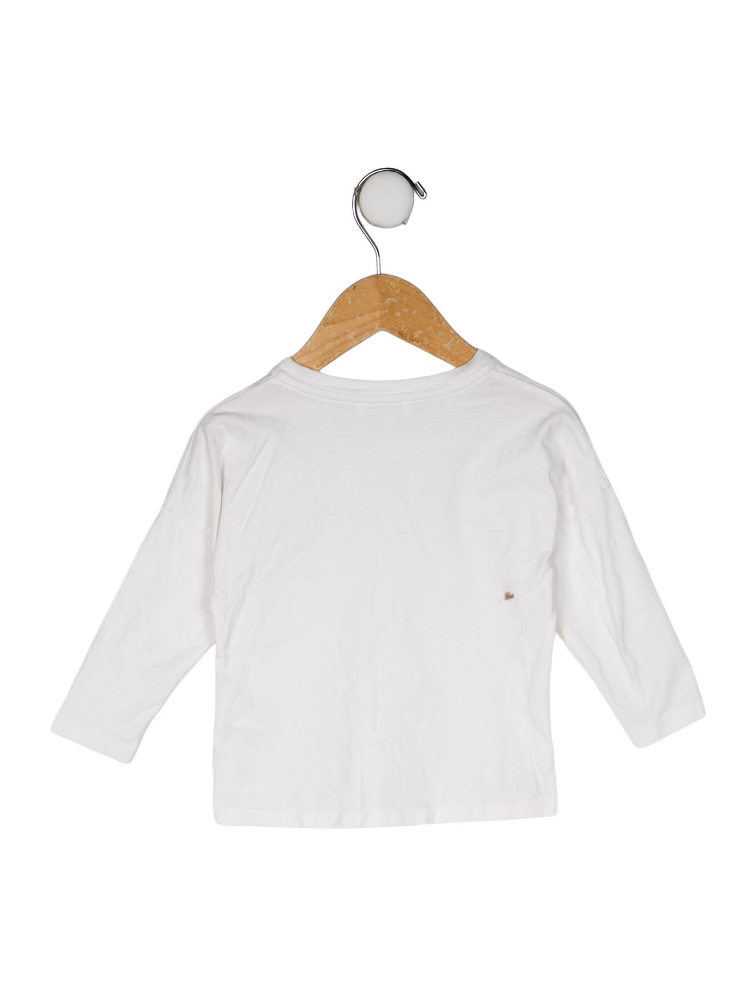 Chloé Toddler Girls' Eyelet Accent Long Sleeve Top