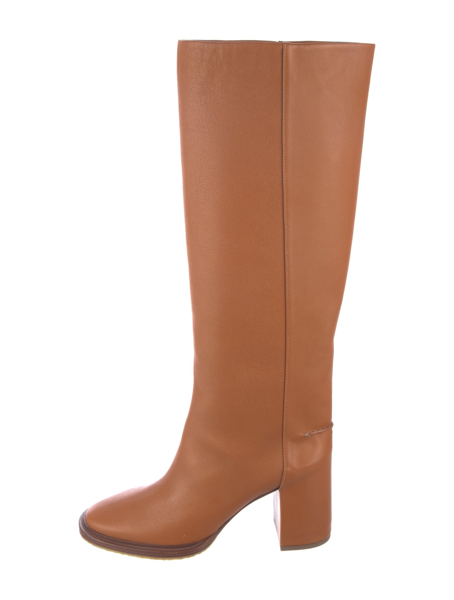 Chloé Leather Riding Boots