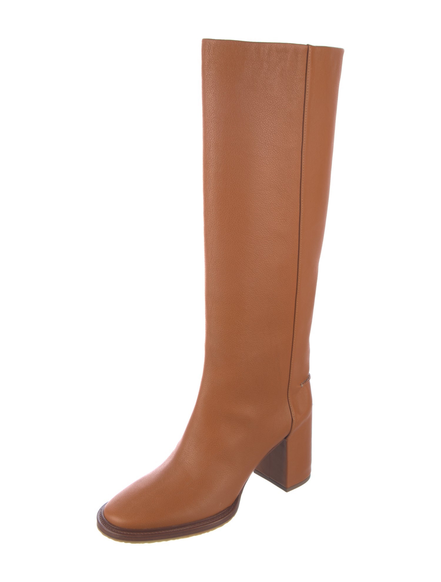 Chloé Leather Riding Boots