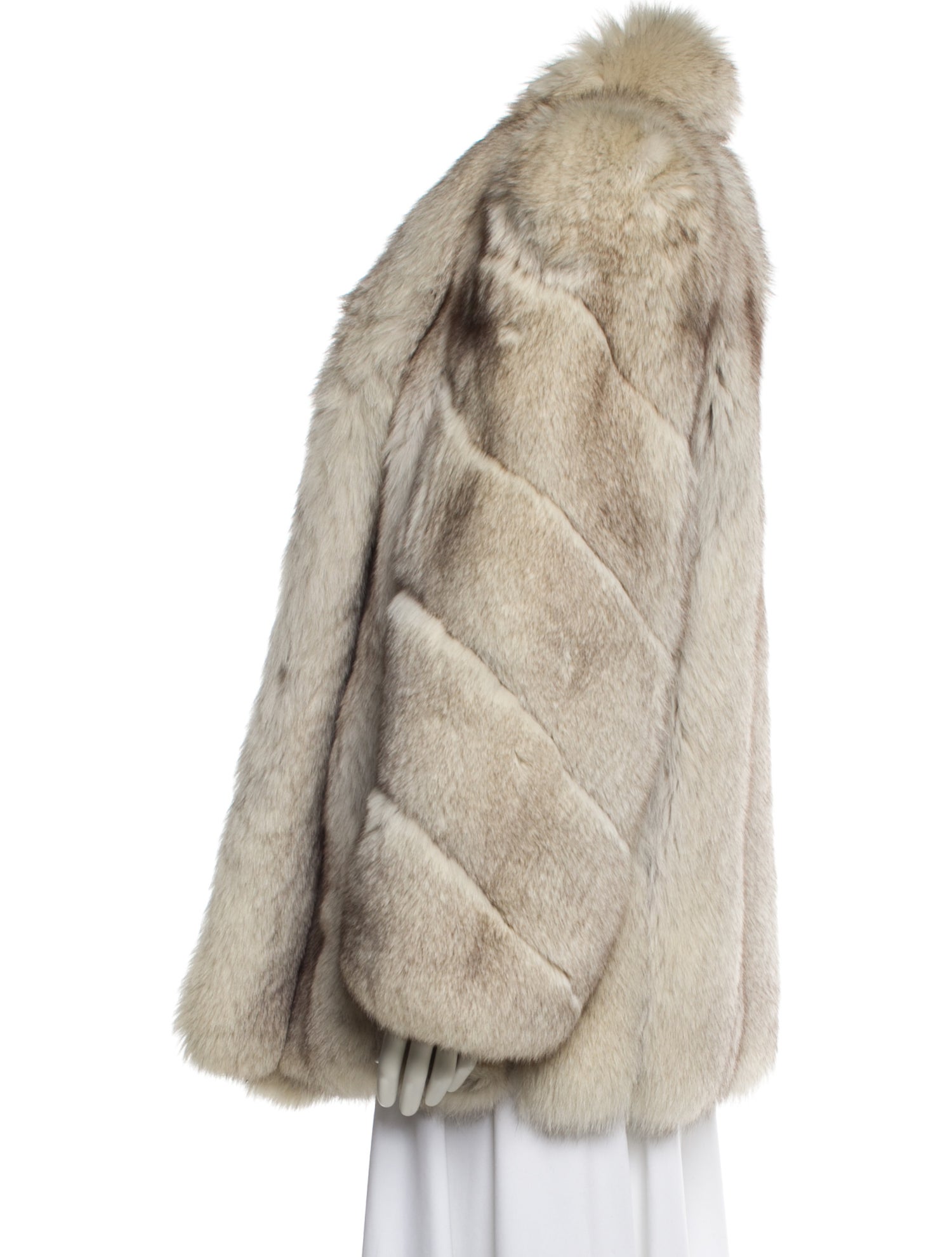 Chloé Vintage 1980's Faux Fur Coat