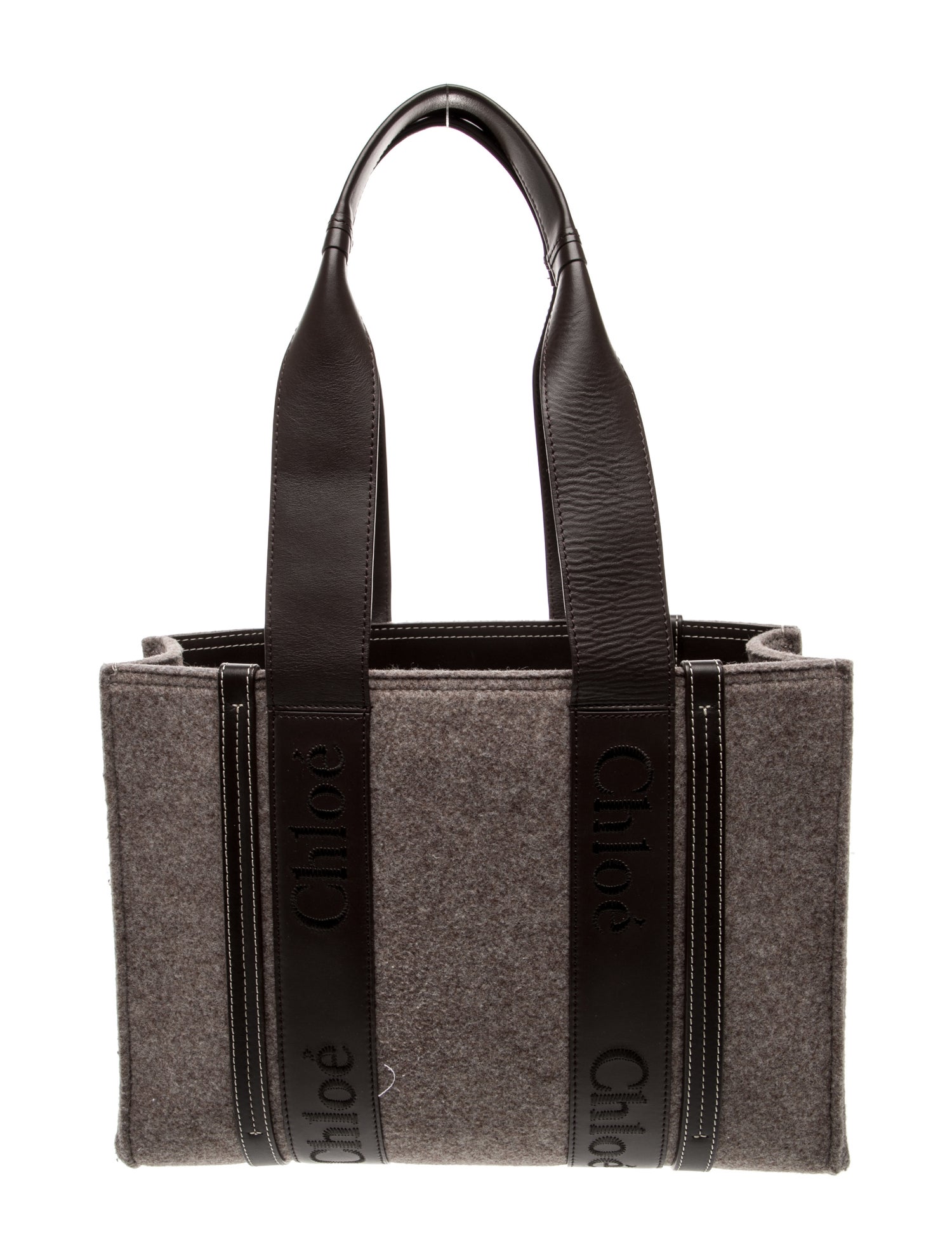 Chloé Wool Shoulder Bag