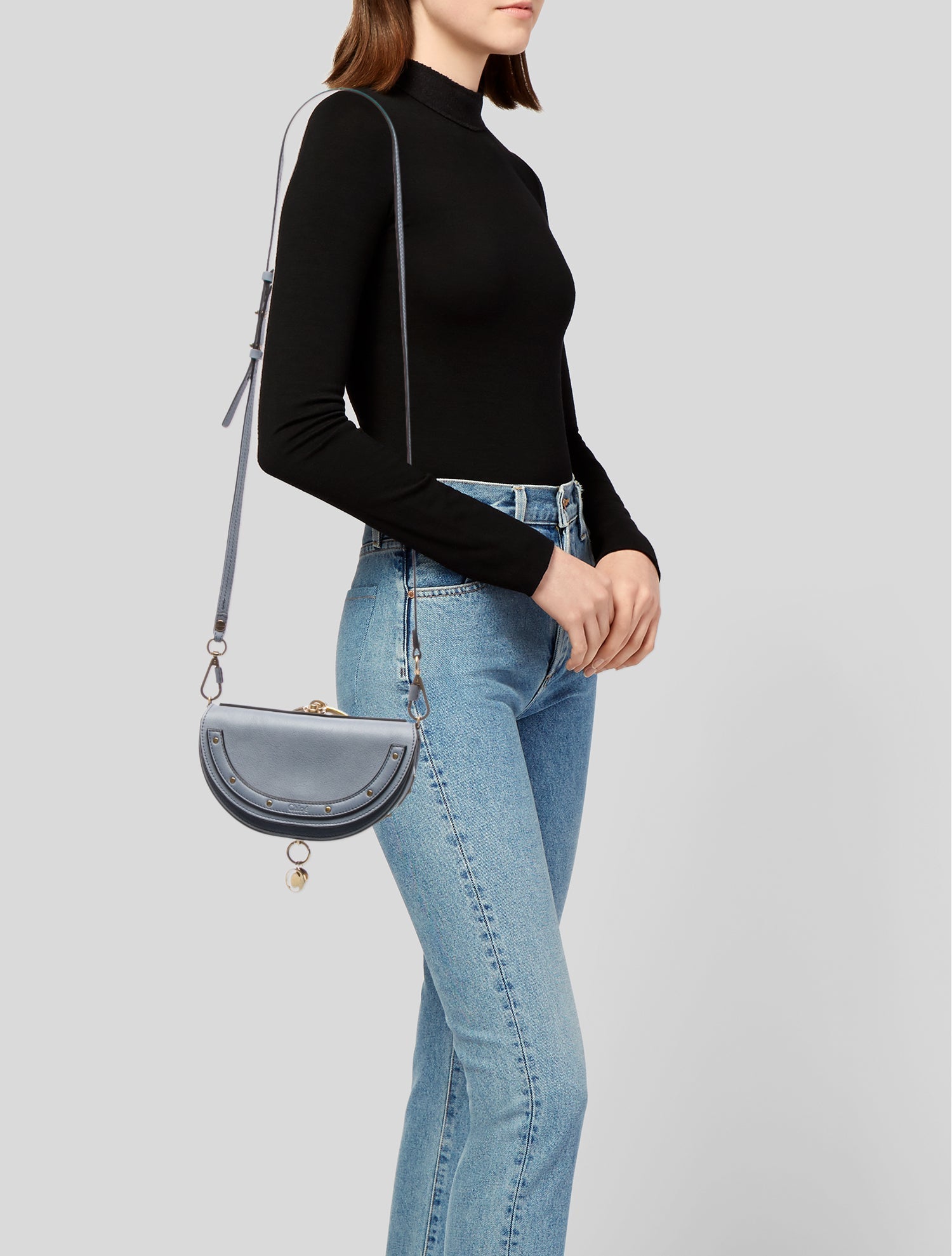 Chloé Leather Top Handle Bag