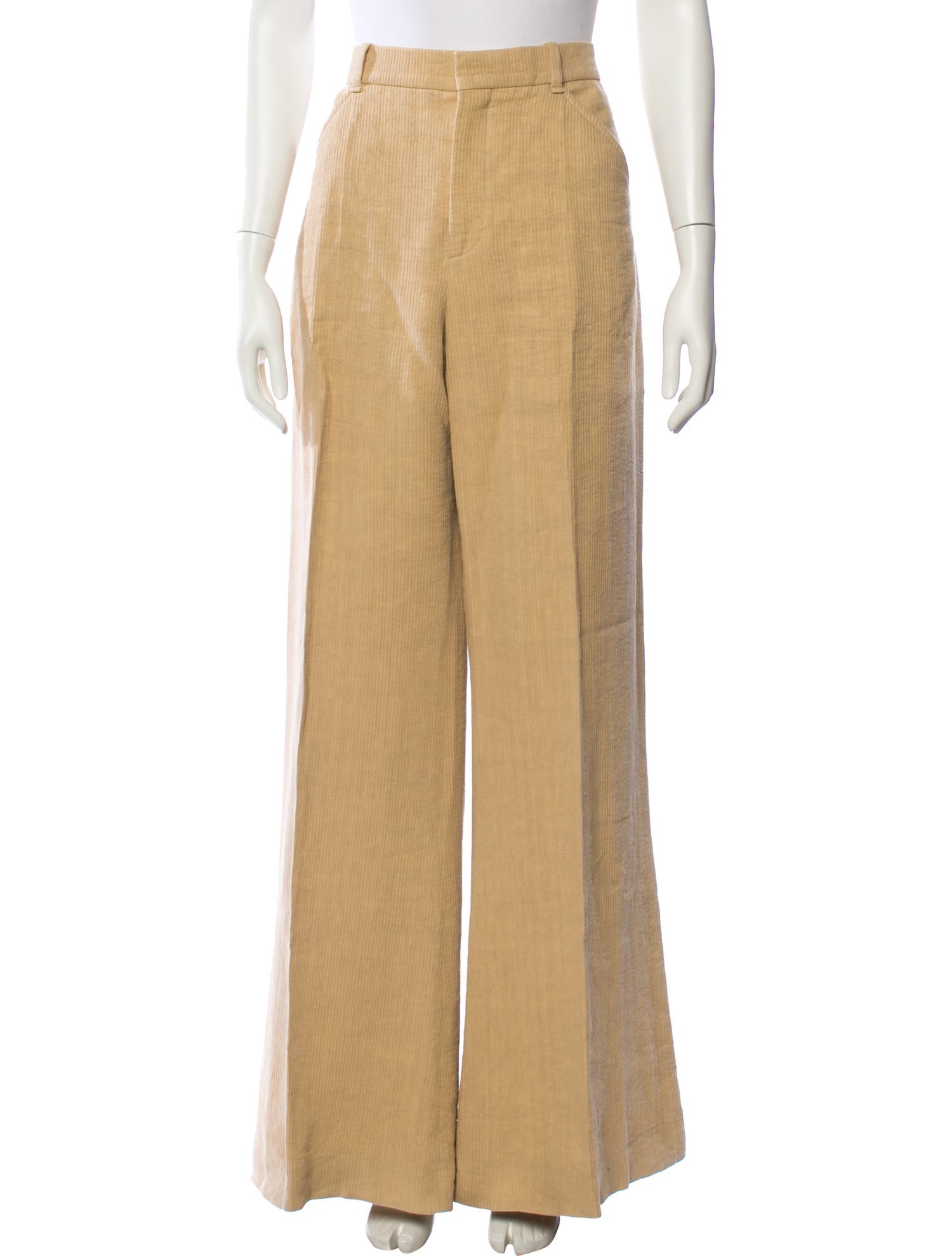 Chloé Linen Wide Leg Pants
