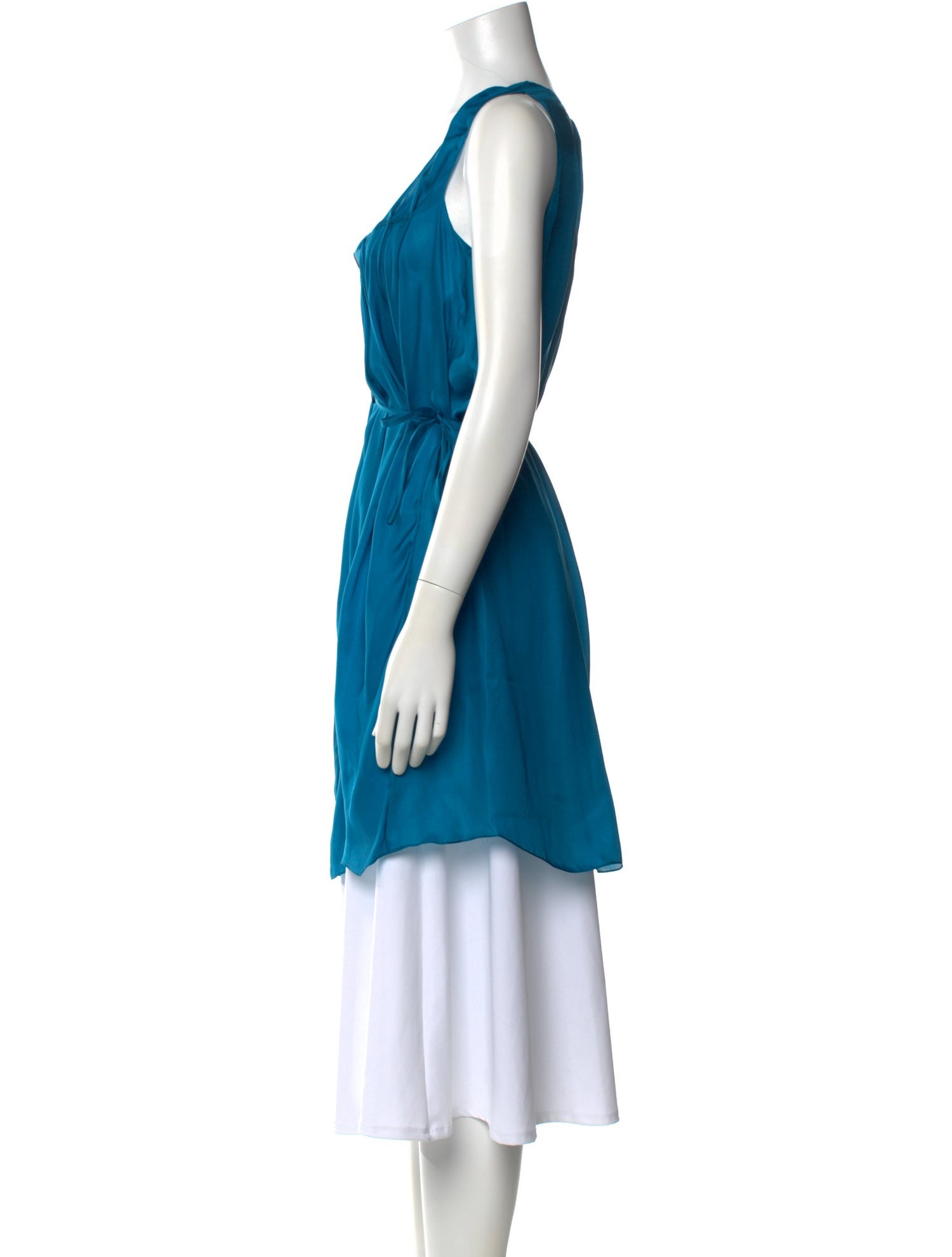 Chloé Silk Scoop Neck Top