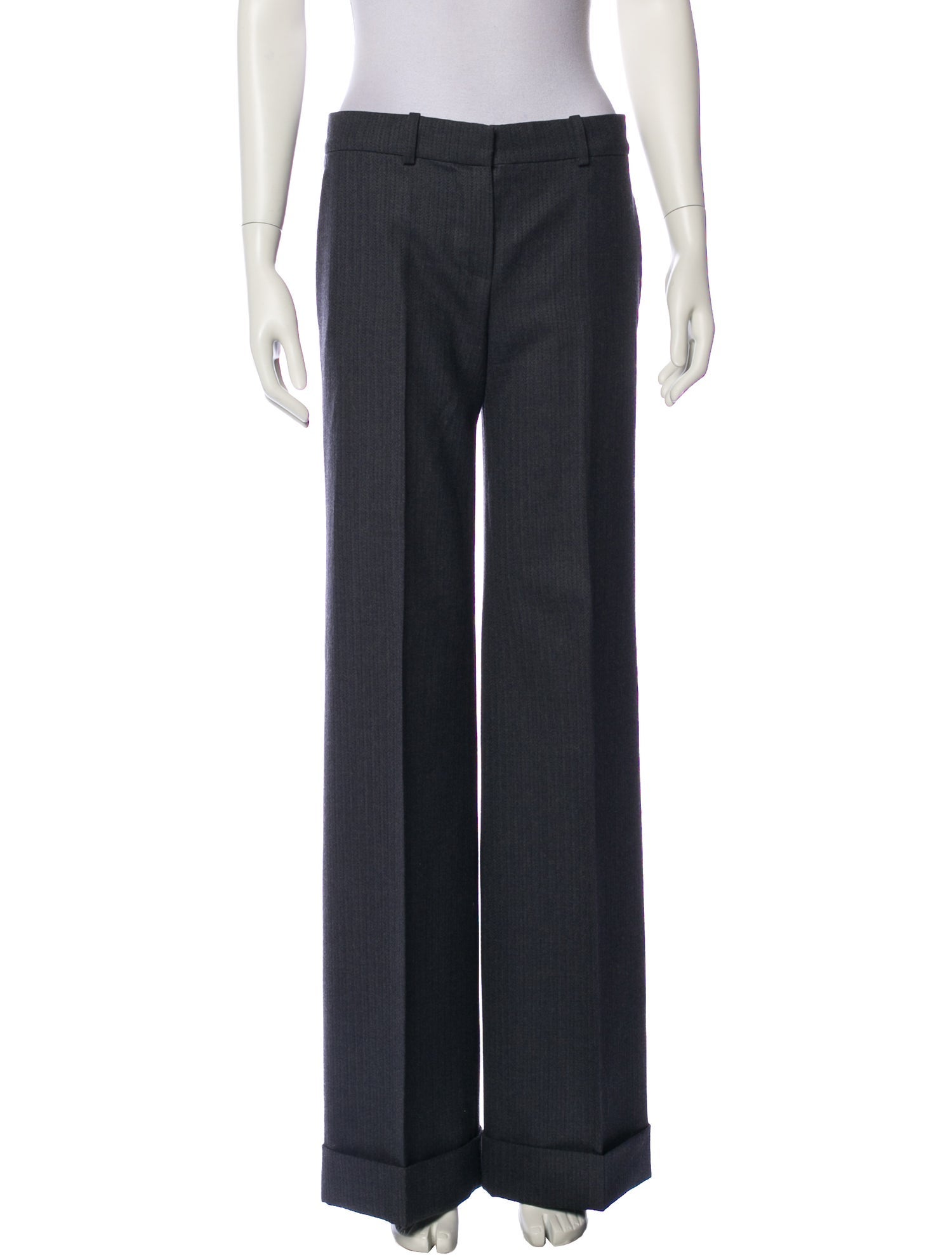 Chloé Wool Wide Leg Pants