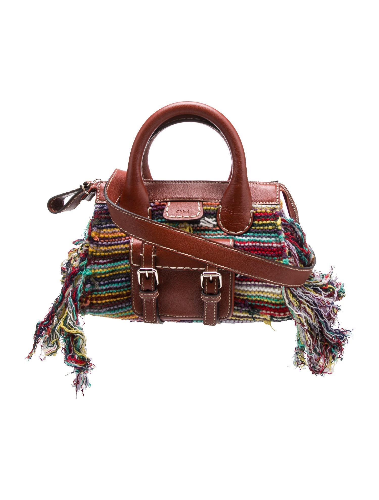 Chloé Leather Edith Handle Bag Medium