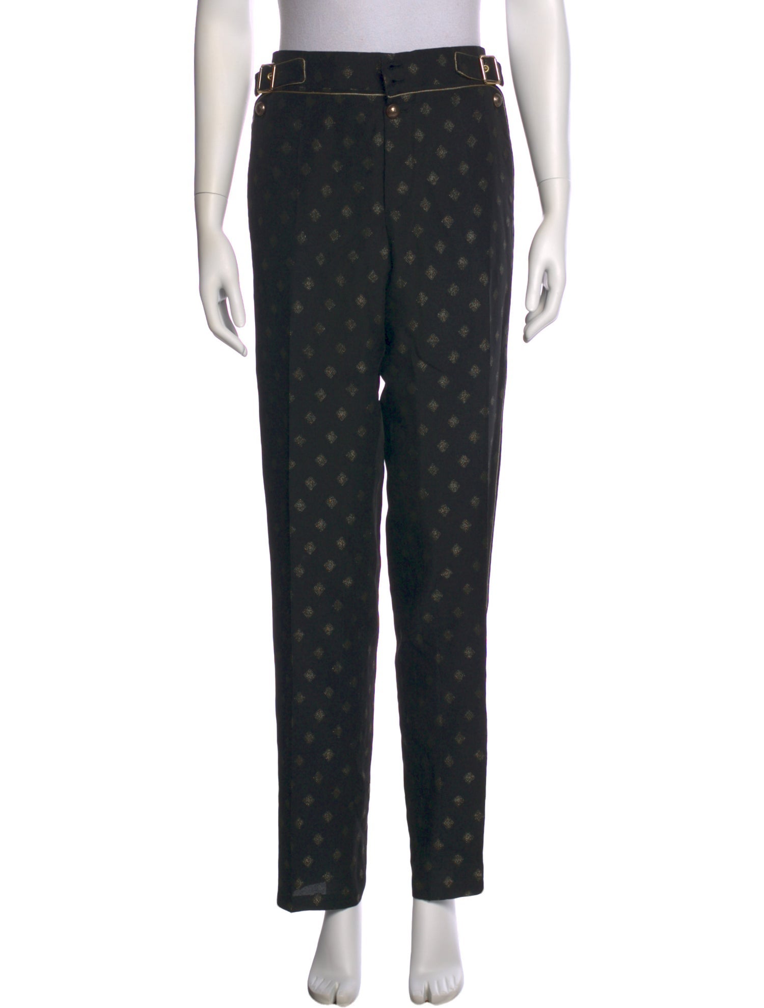 Chloé Printed Straight Leg Pants