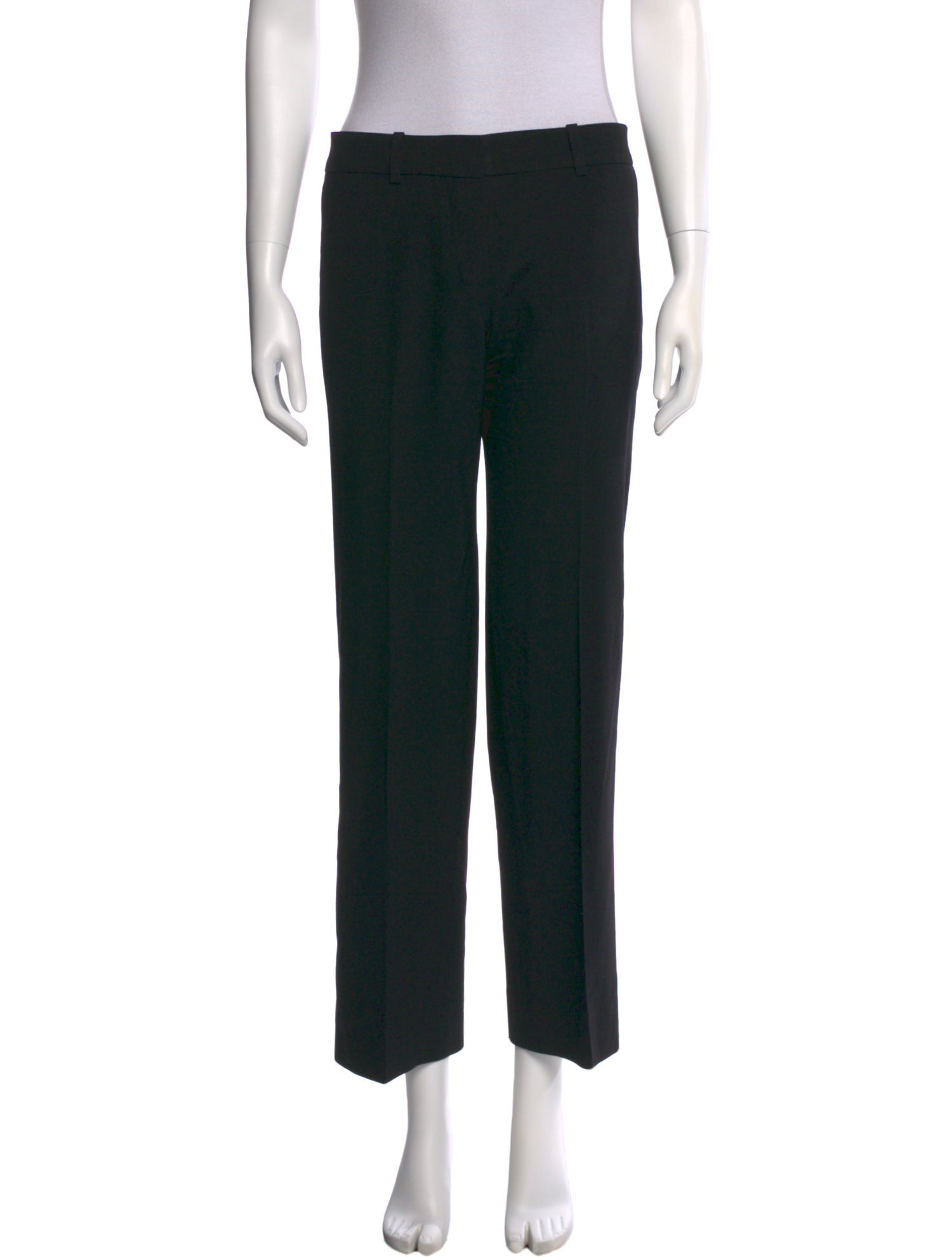Chloé Virgin Wool Straight Leg Pants