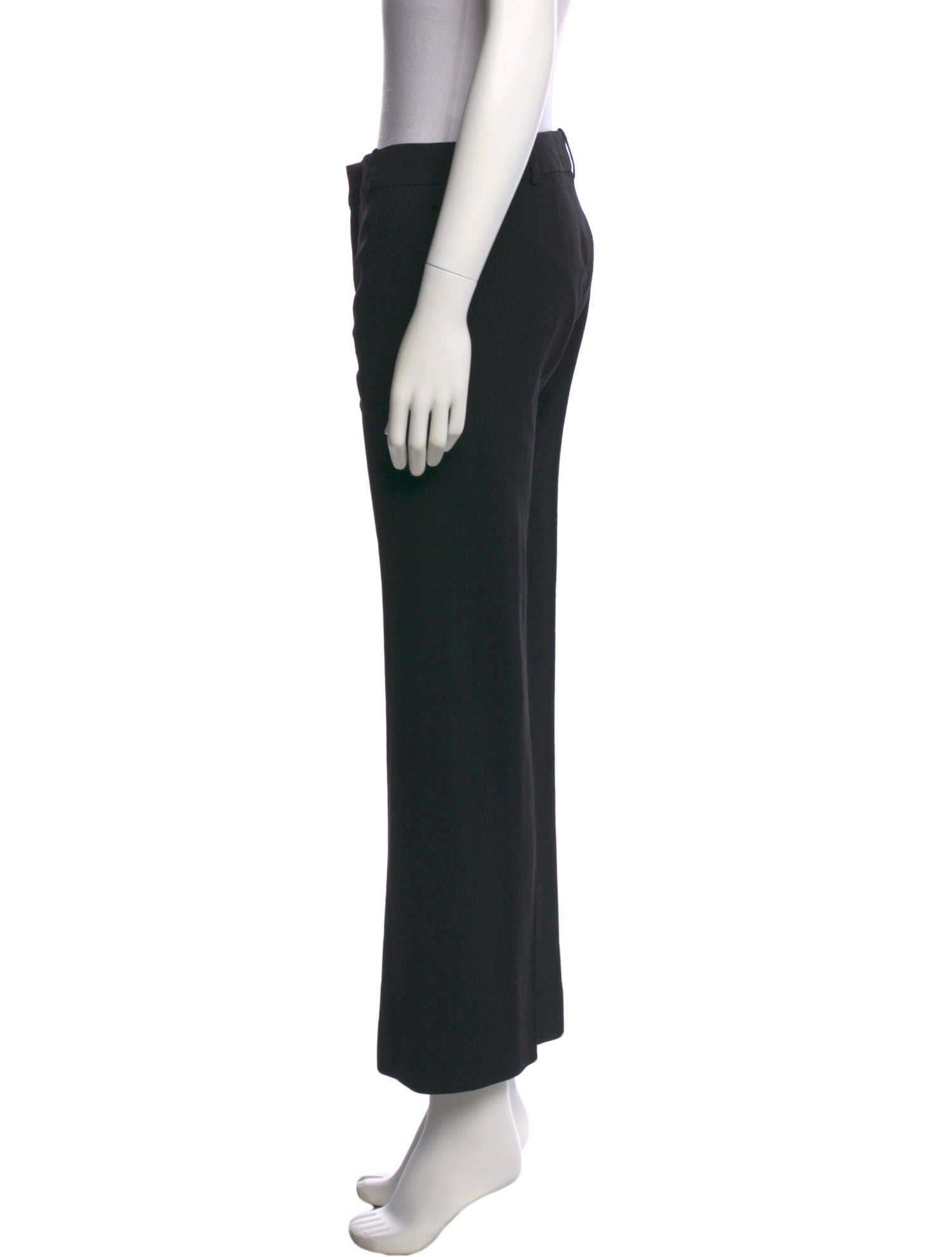 Chloé Virgin Wool Straight Leg Pants