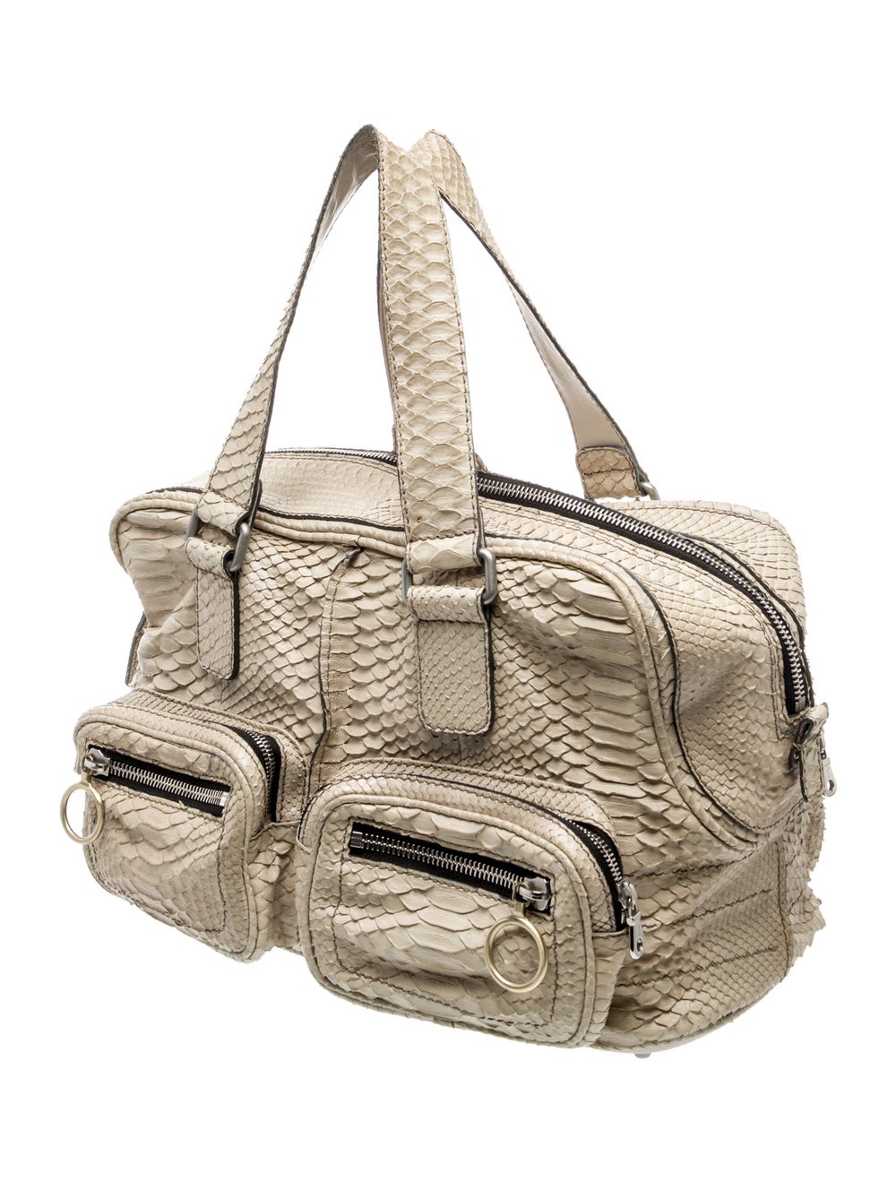 Chloé Python Betty Satchel Large - image 3