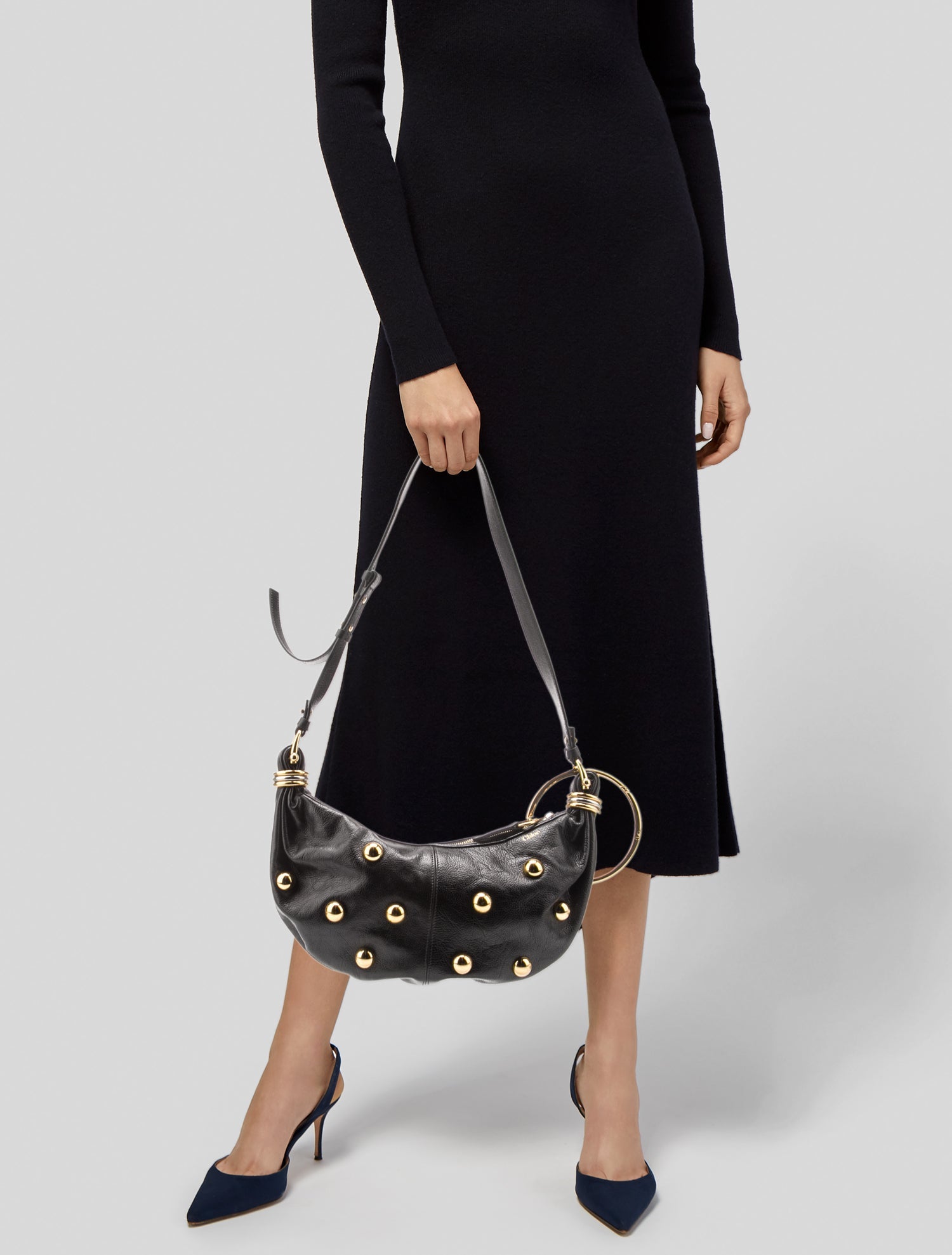 Chloé Leather Shoulder Bag 2024