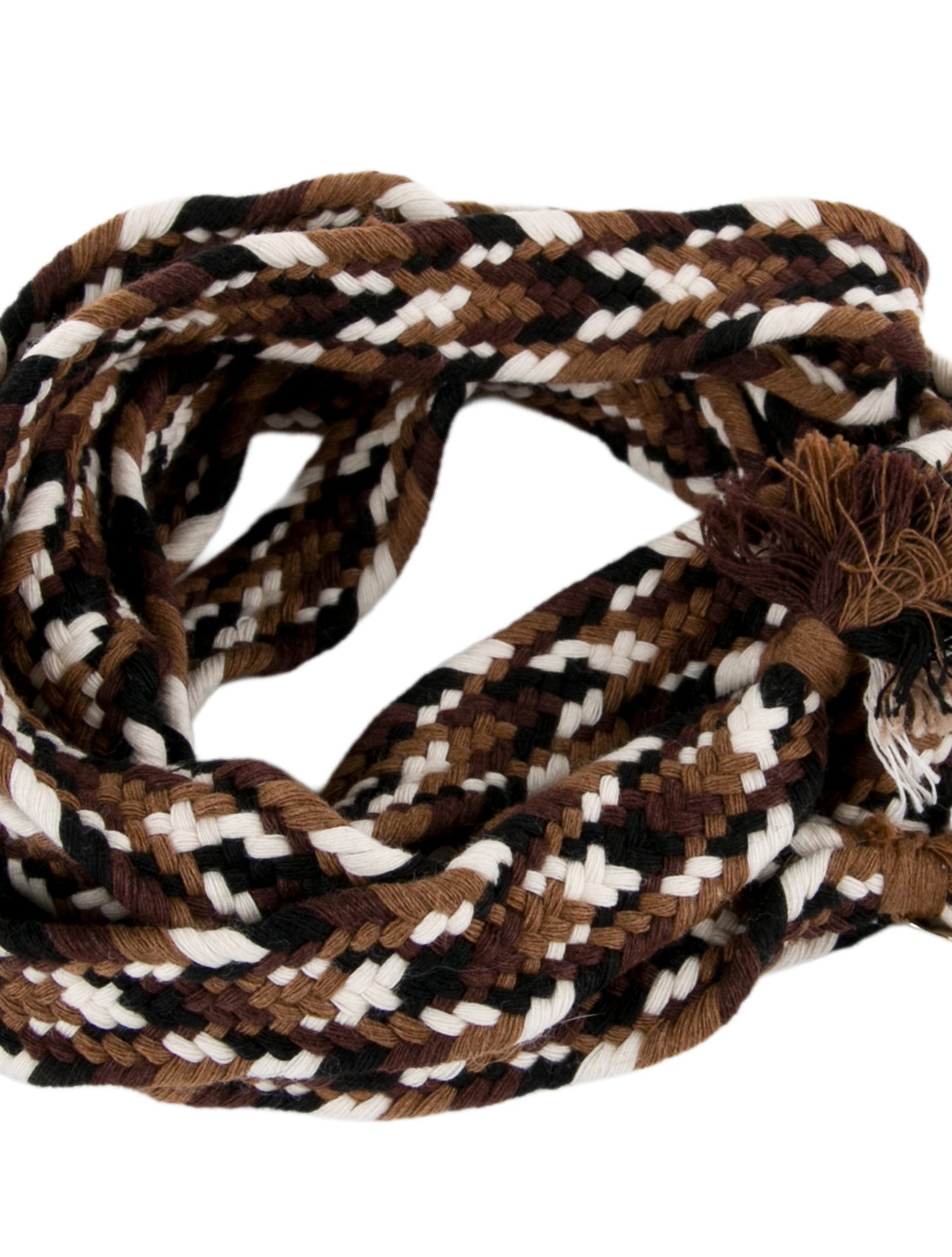 Chloé Skinny Raw-Edge Trim Waist Belt