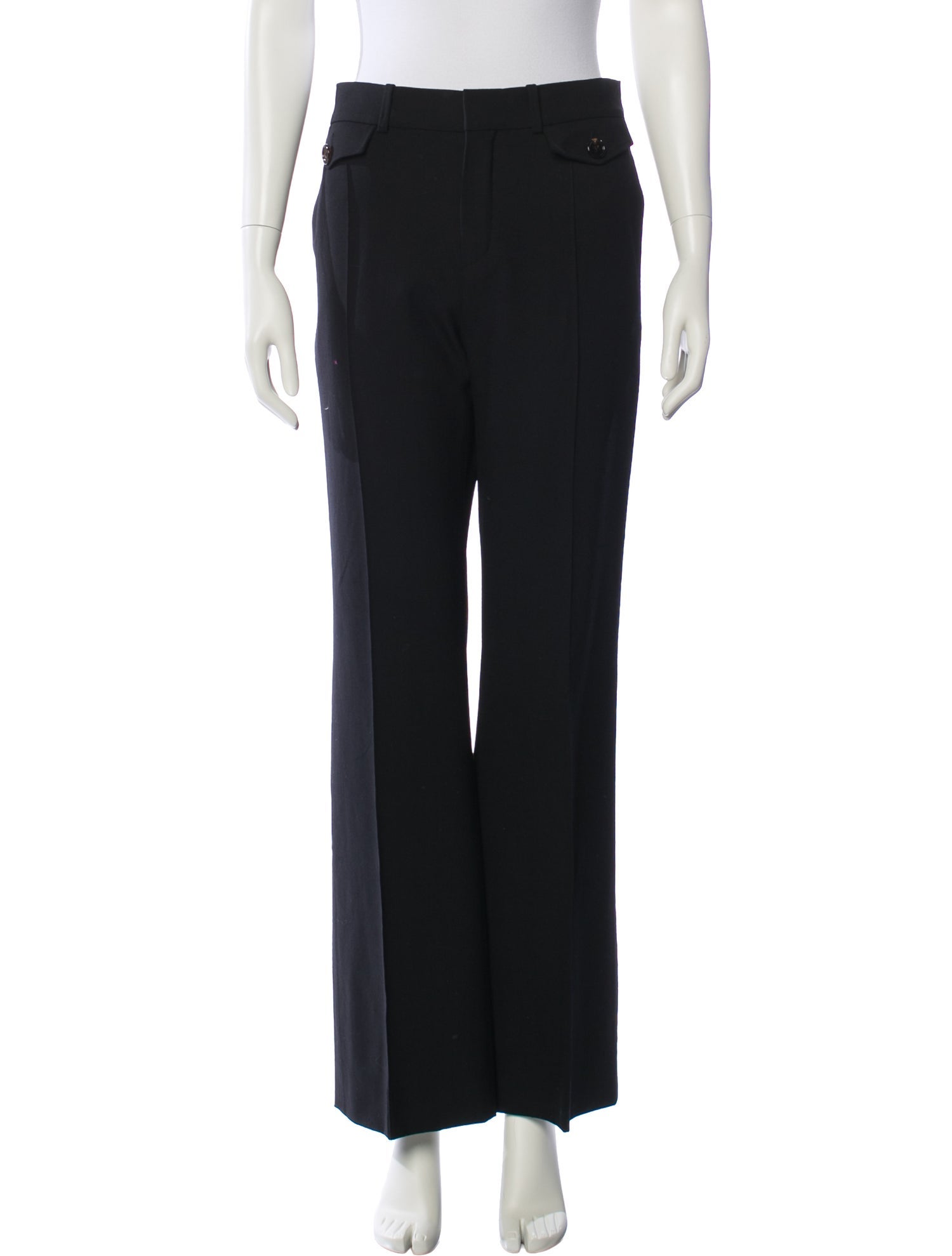 Chloé Virgin Wool Wide Leg Pants w/ Tags