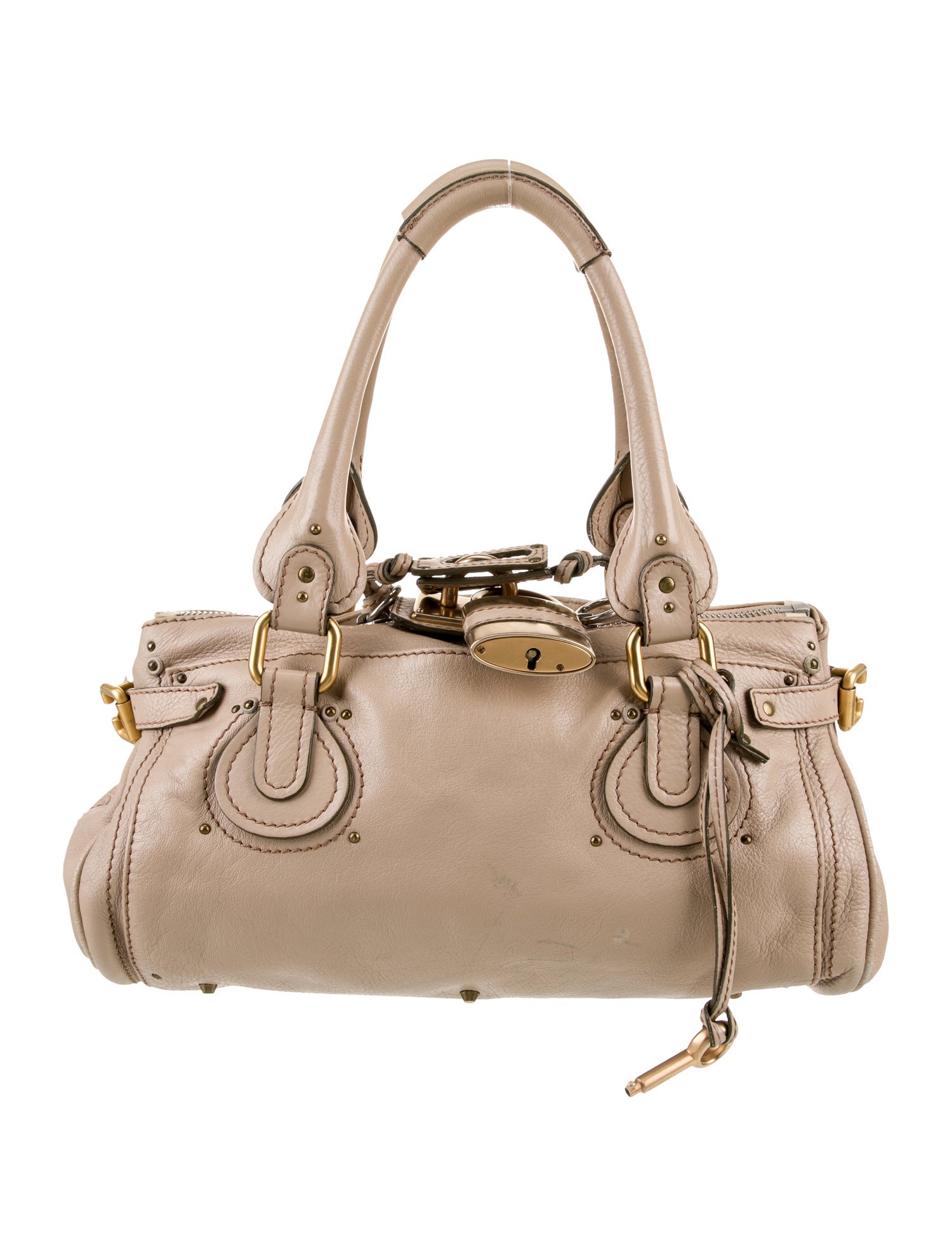 Chloé Leather Top Handle Bag