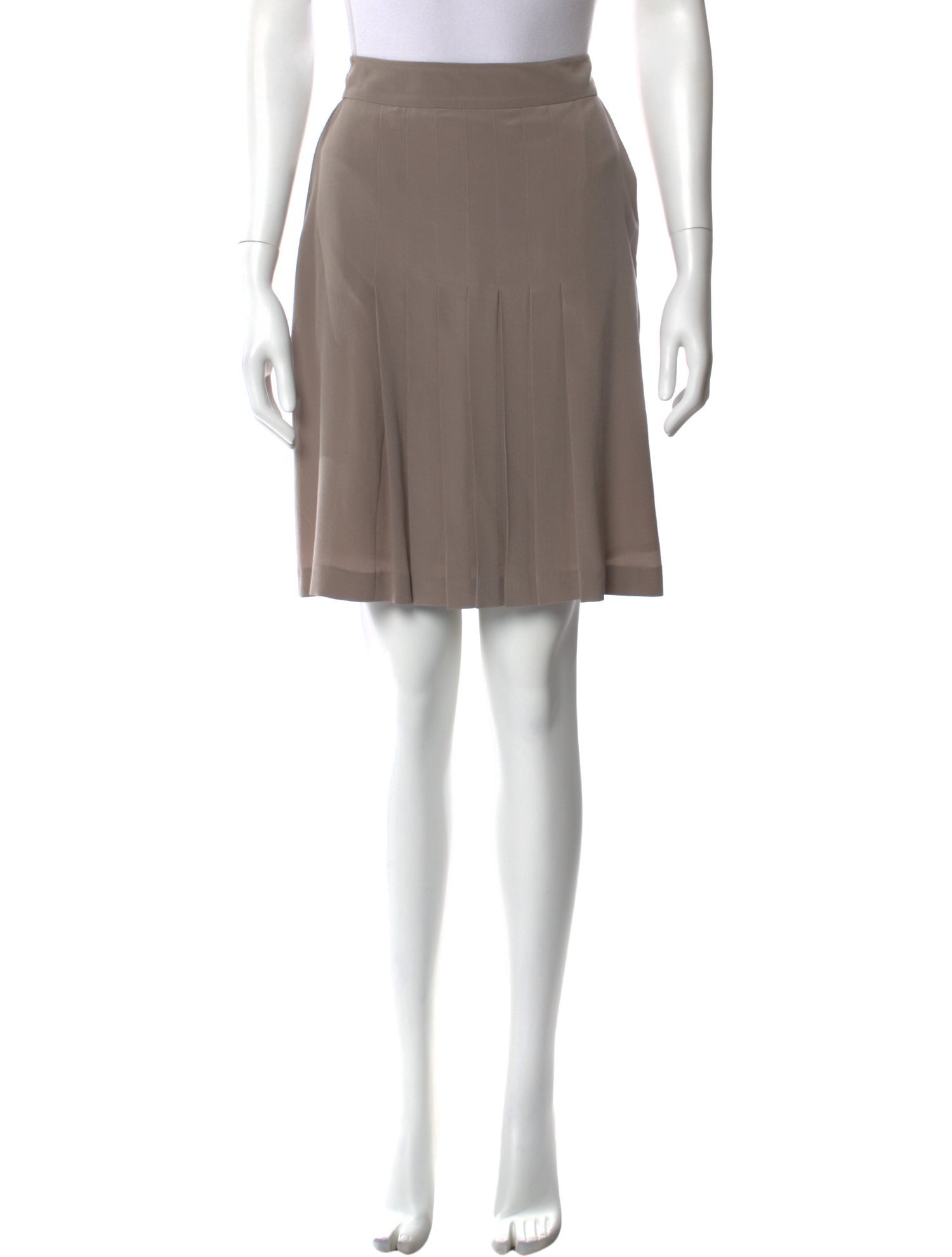 Chloé Silk Knee-Length Skirt