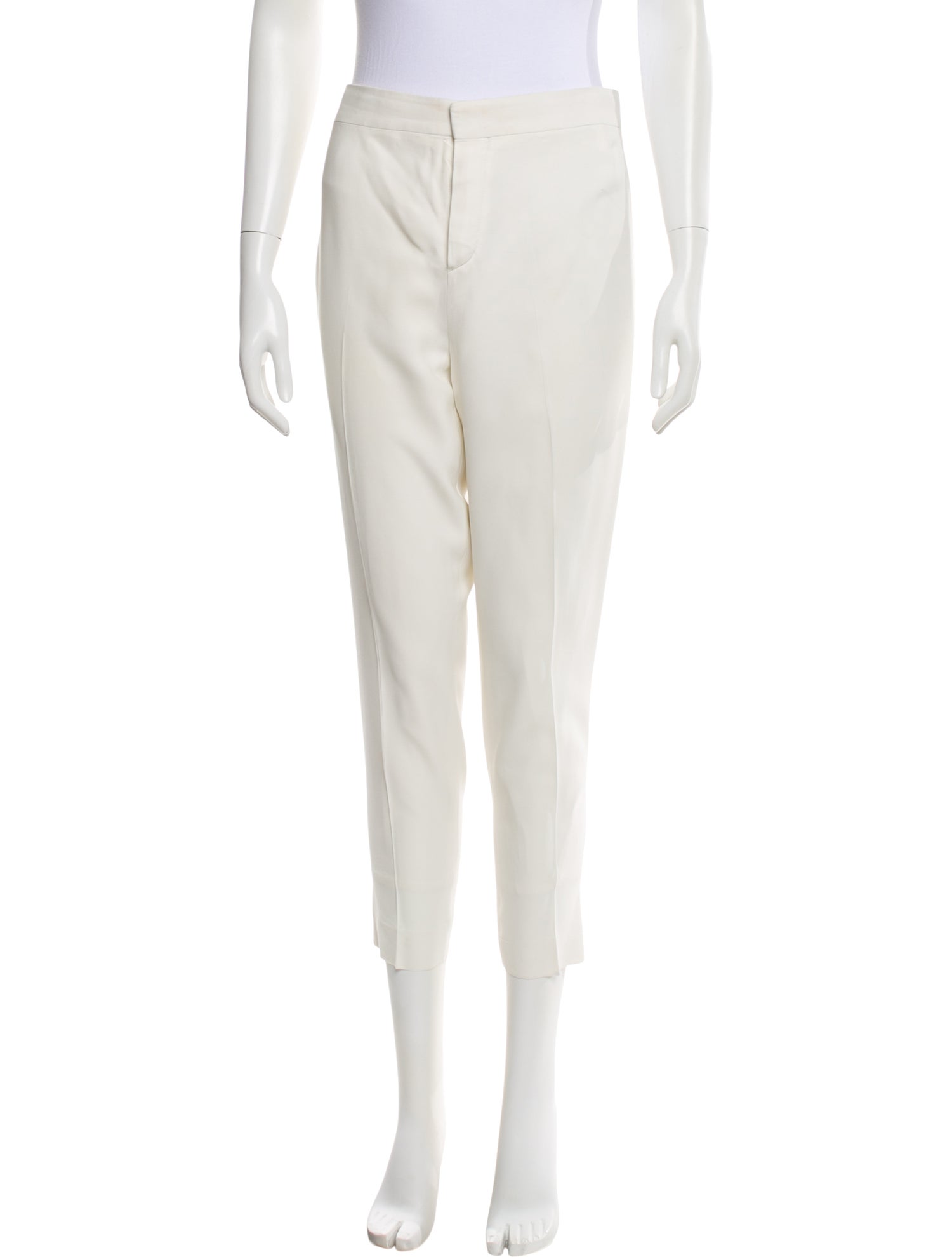 Chloé Virgin Wool Skinny Leg Pants