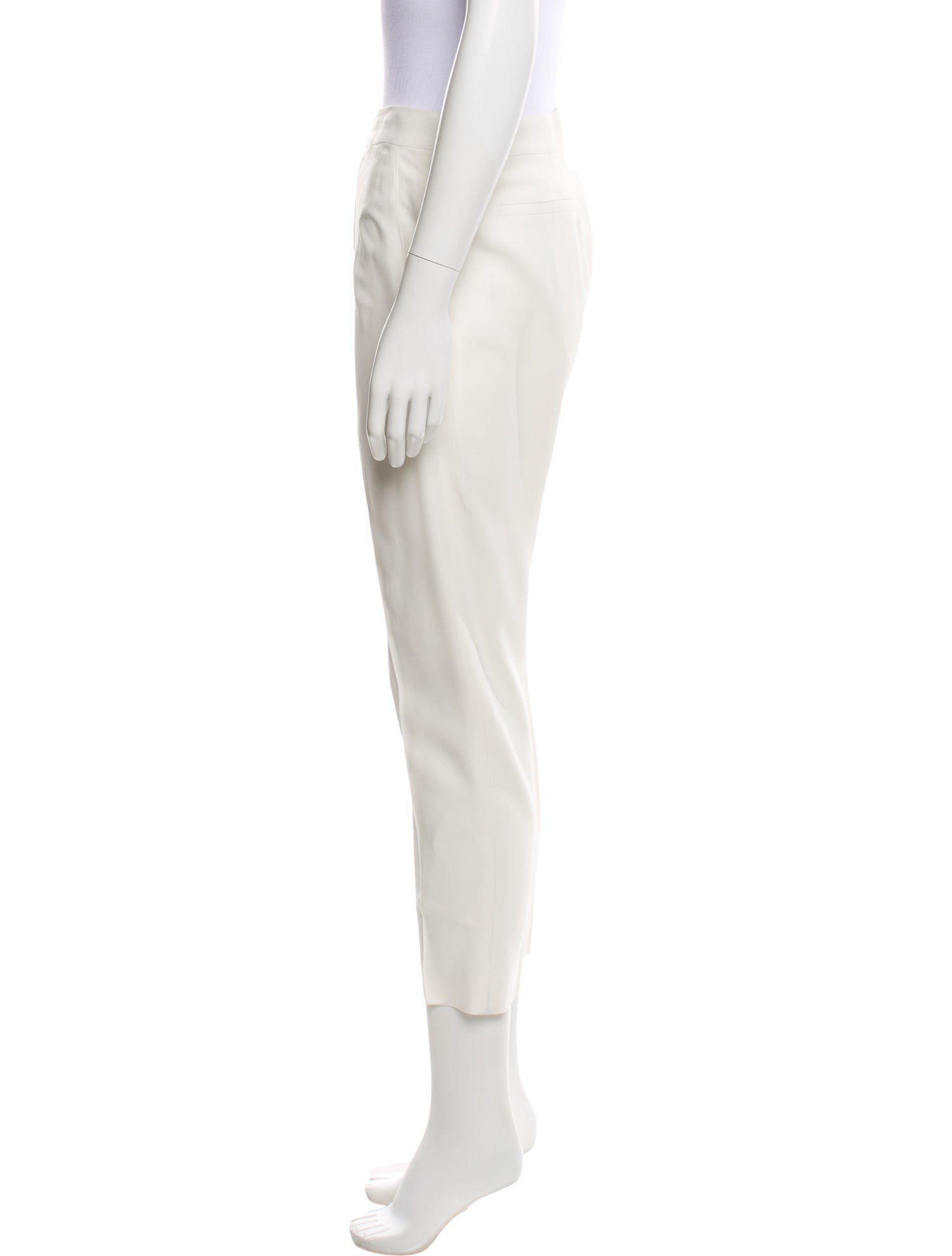 Chloé Virgin Wool Skinny Leg Pants