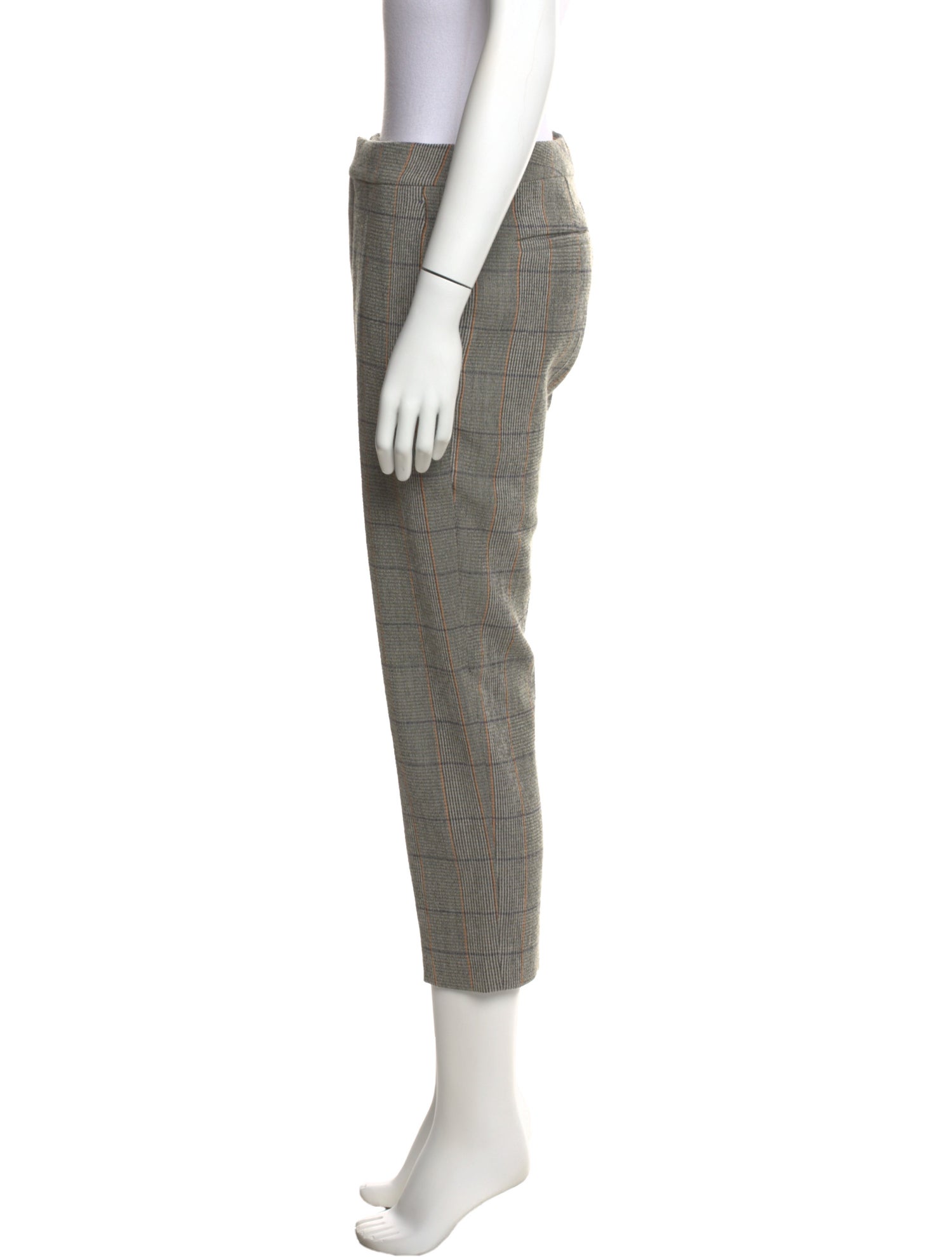 Chloé Virgin Wool Straight Leg Pants