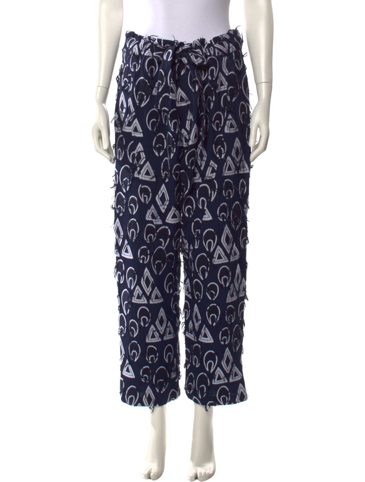 Chloé Printed Straight Leg Pants